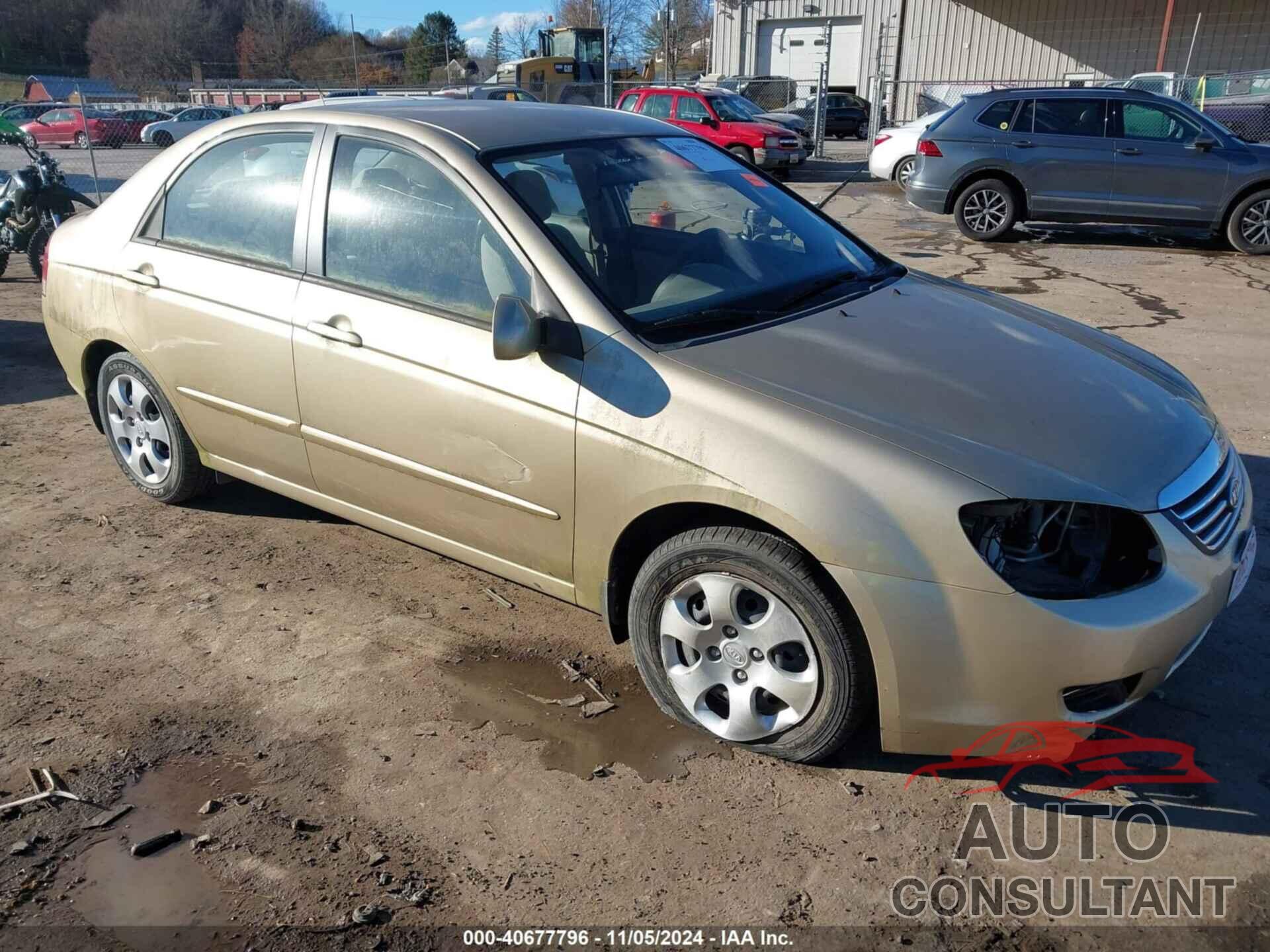 KIA SPECTRA 2009 - KNAFE222595666726
