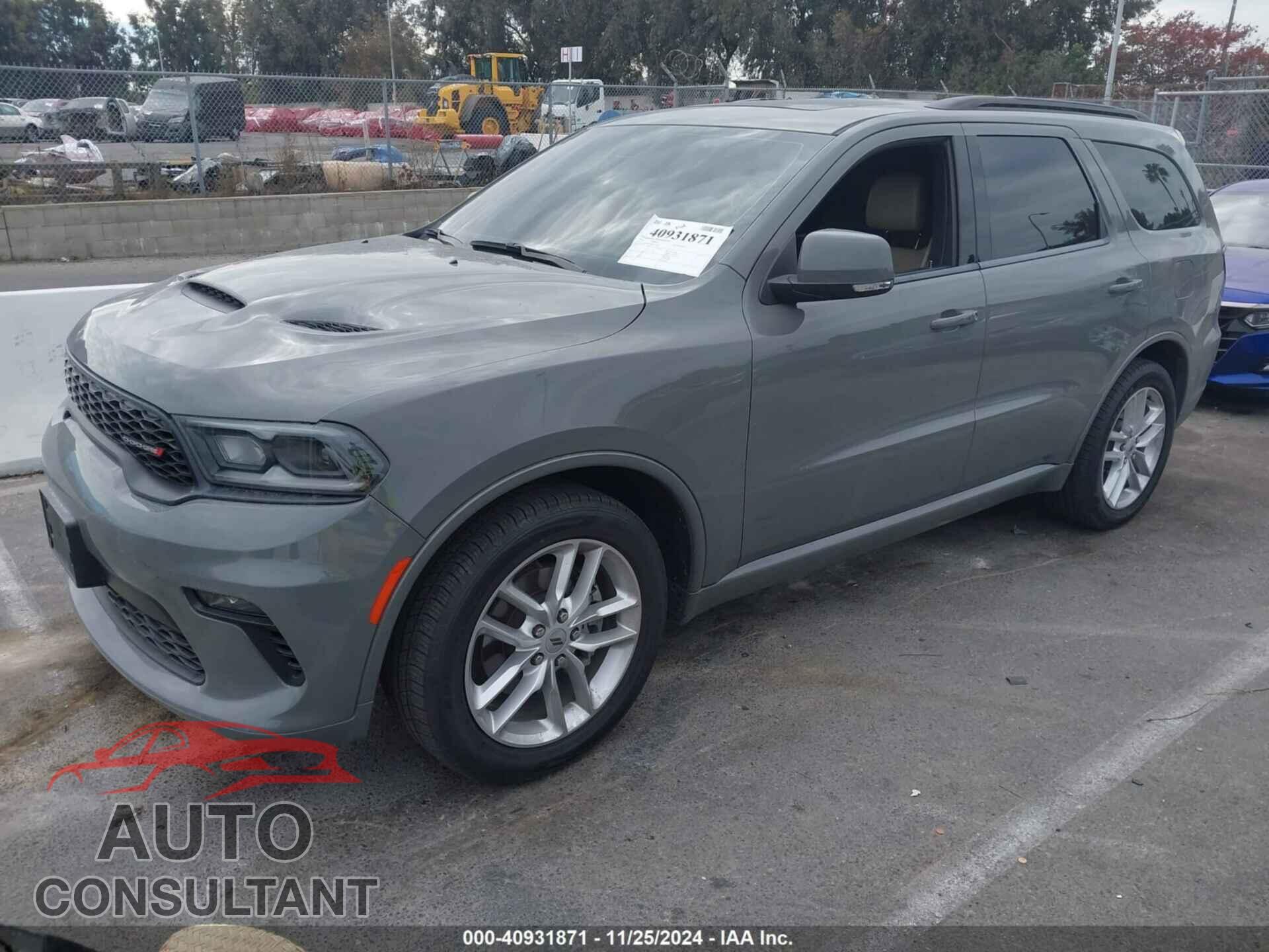 DODGE DURANGO 2021 - 1C4RDHDGXMC554121