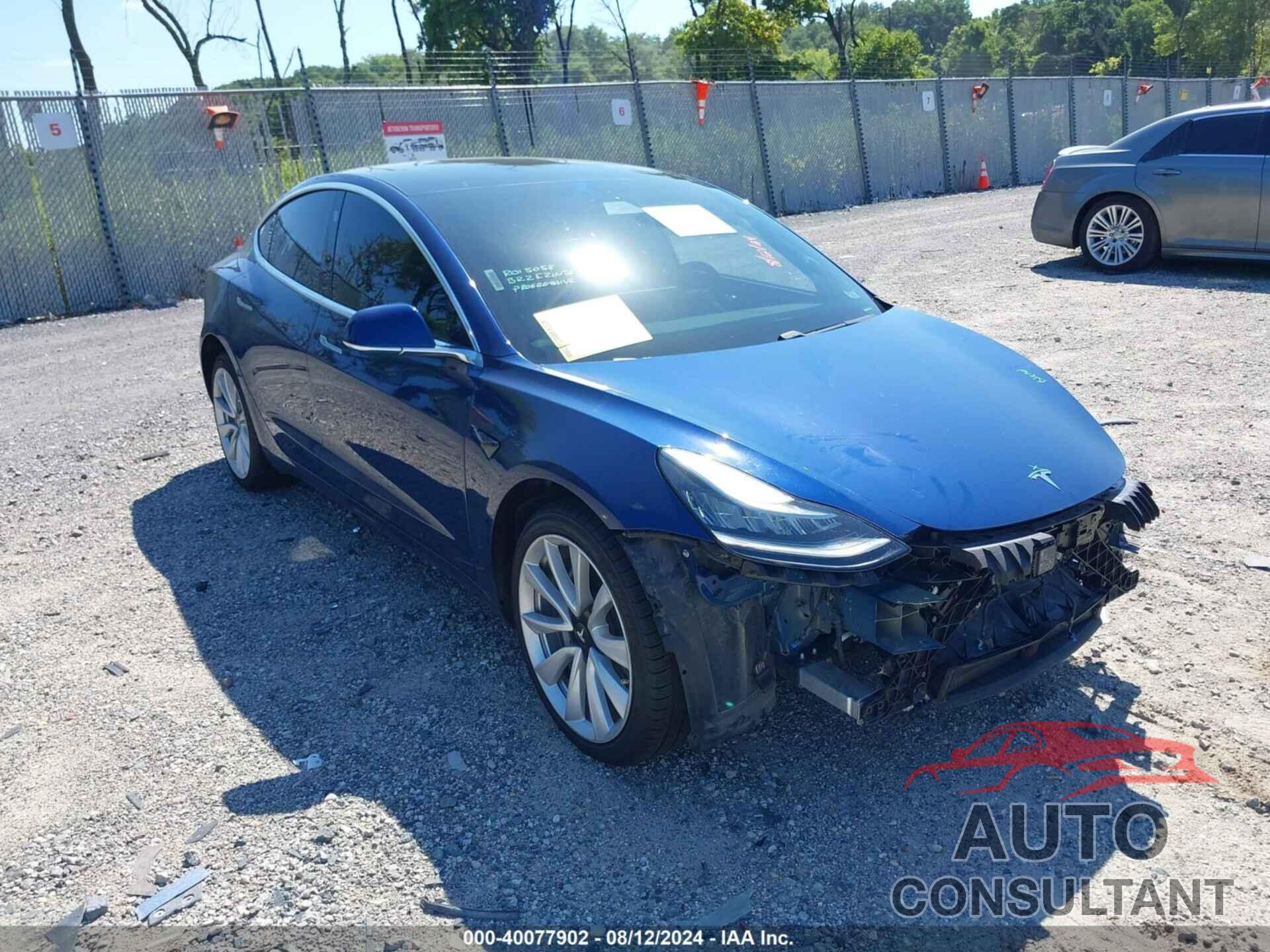 TESLA MODEL 3 2019 - 5YJ3E1EA6KF402308