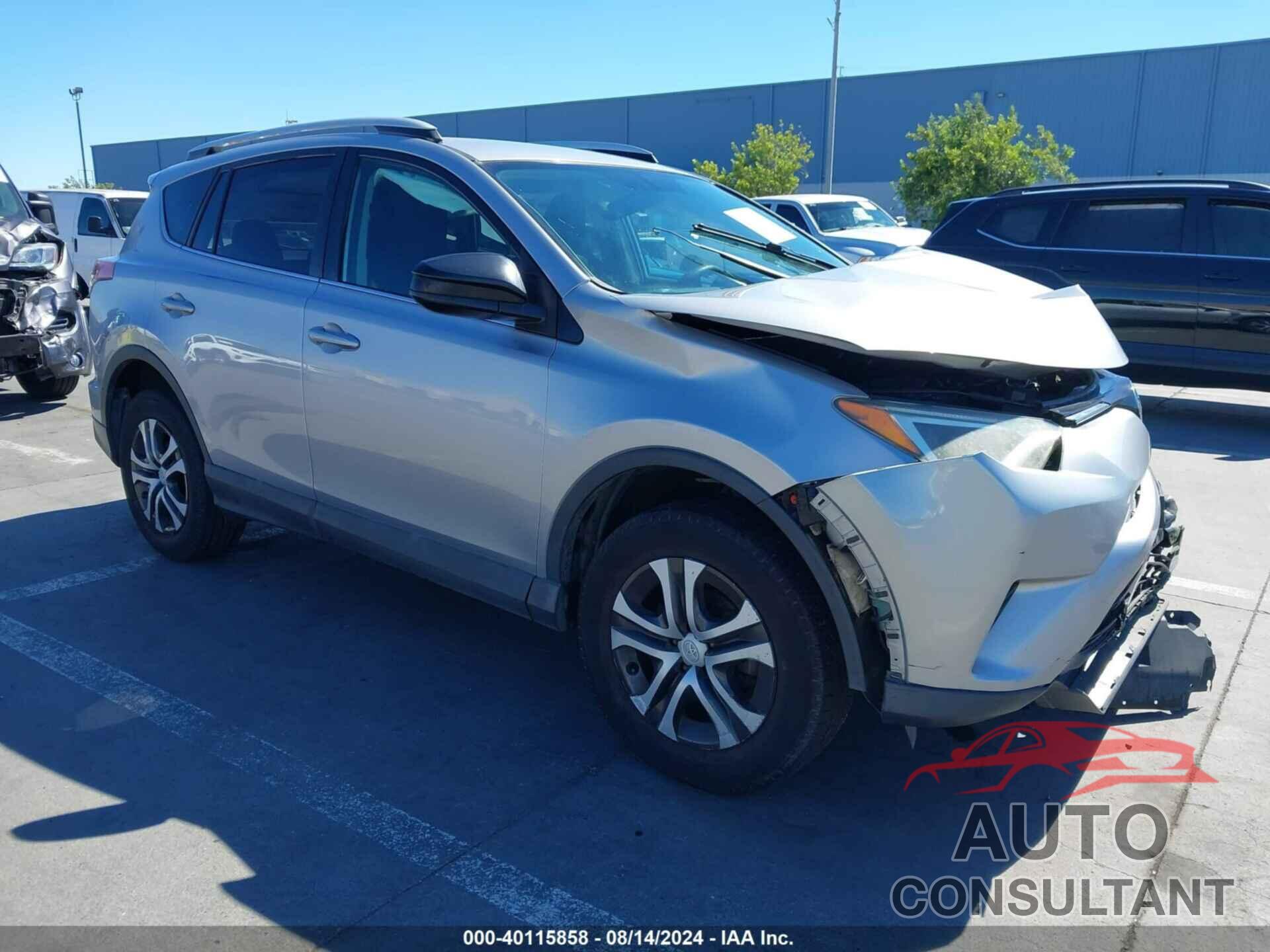 TOYOTA RAV4 2016 - 2T3BFREV6GW498193