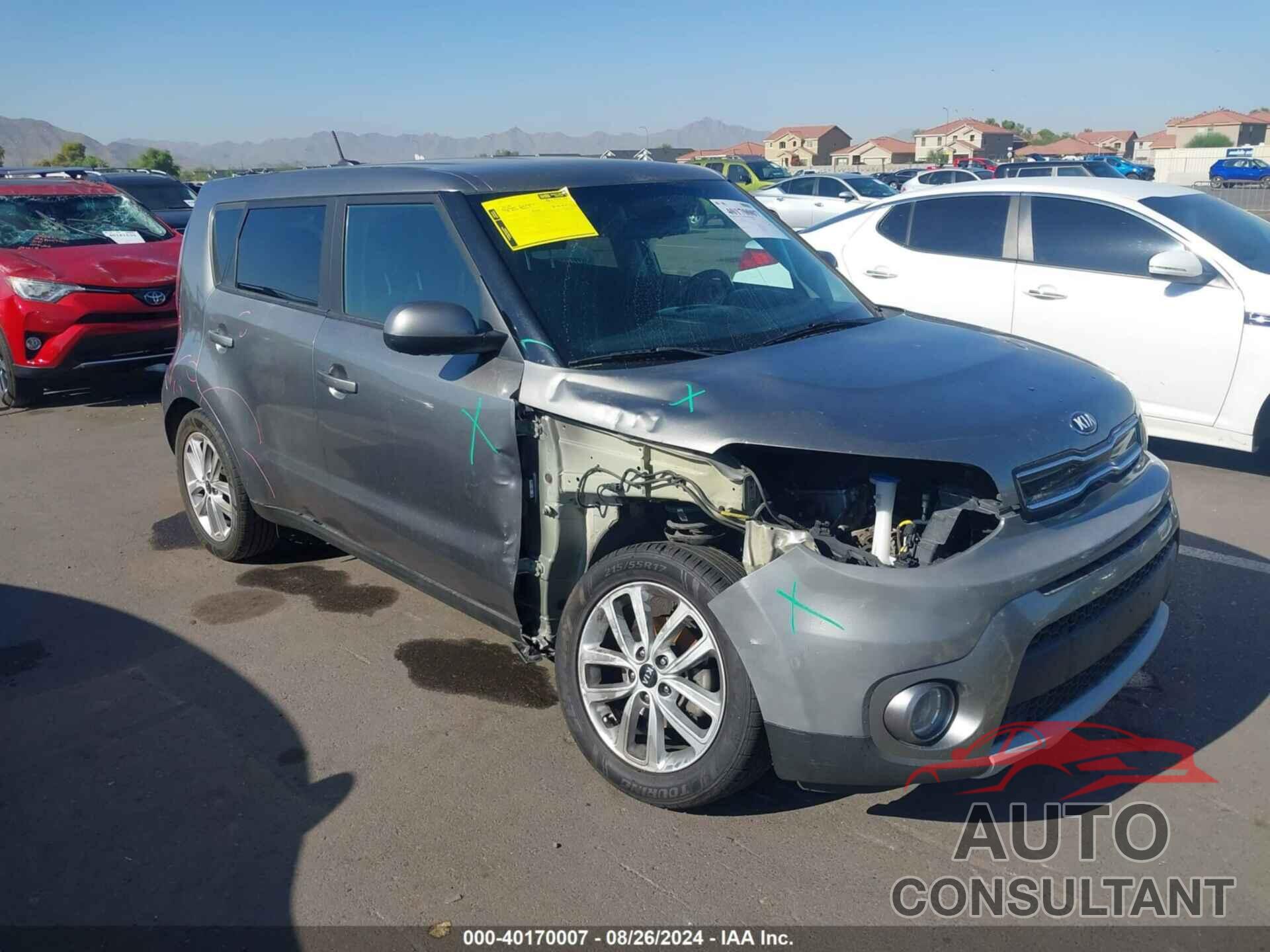 KIA SOUL 2019 - KNDJP3A52K7698827