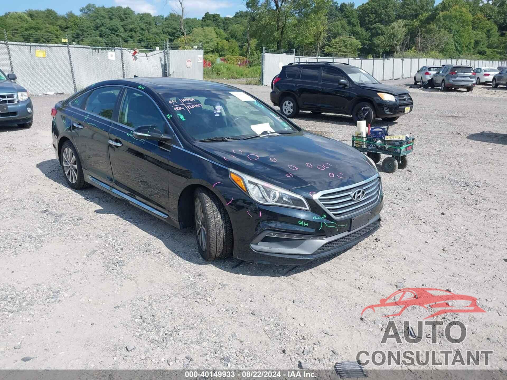 HYUNDAI SONATA 2017 - 5NPE34AF5HH446876