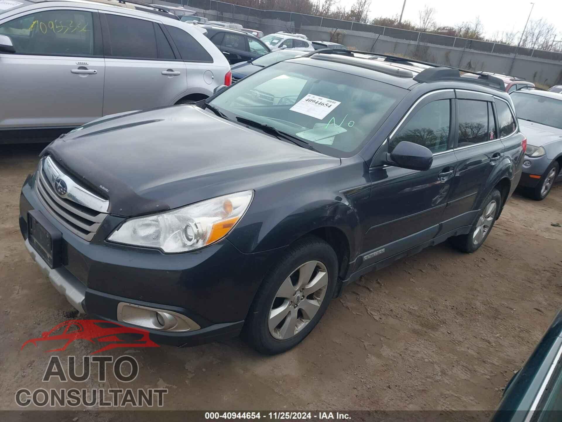 SUBARU OUTBACK 2012 - 4S4BRBKC4C3218569