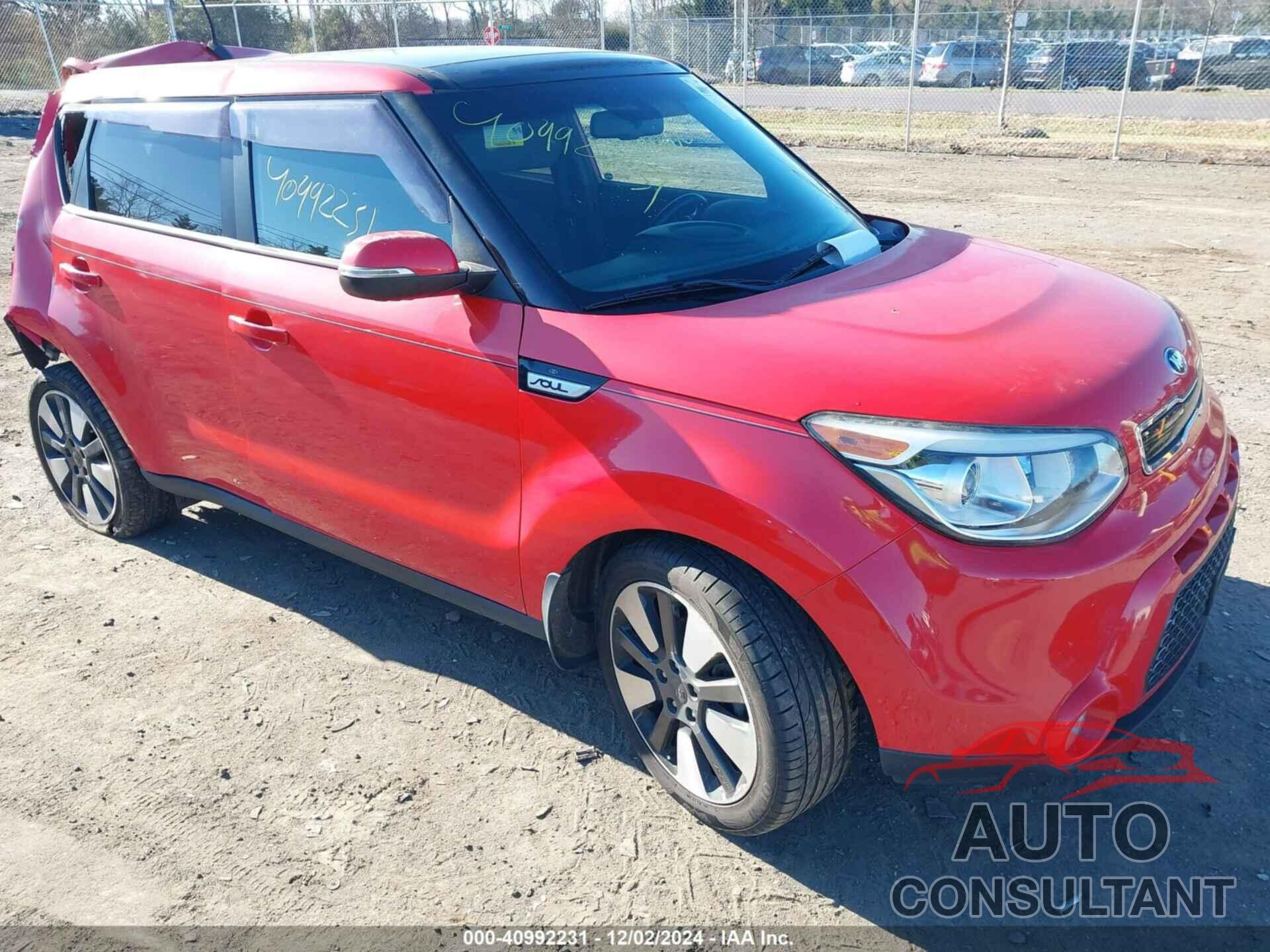 KIA SOUL 2014 - KNDJX3A51E7711569