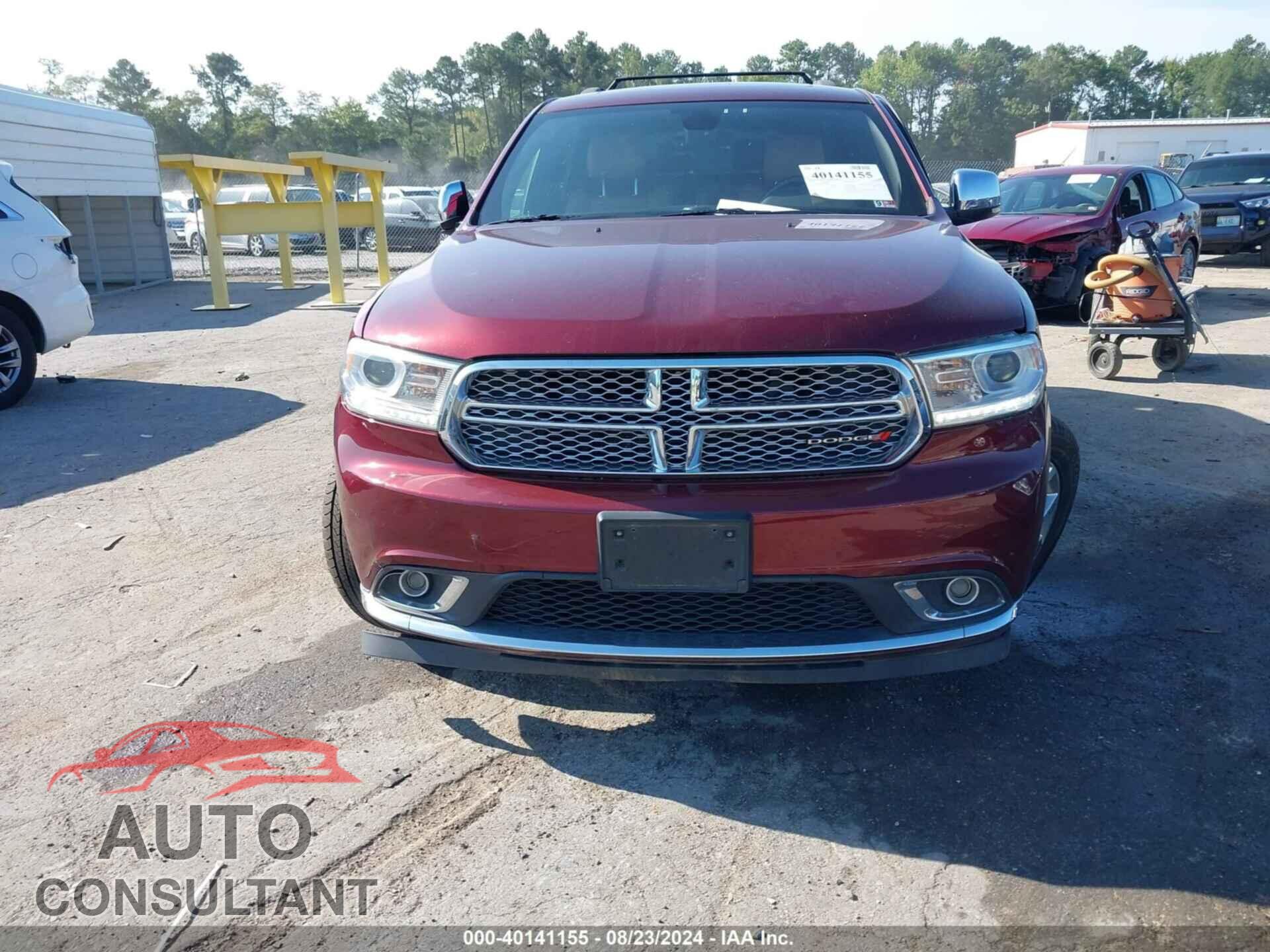 DODGE DURANGO 2017 - 1C4SDJET9HC888571