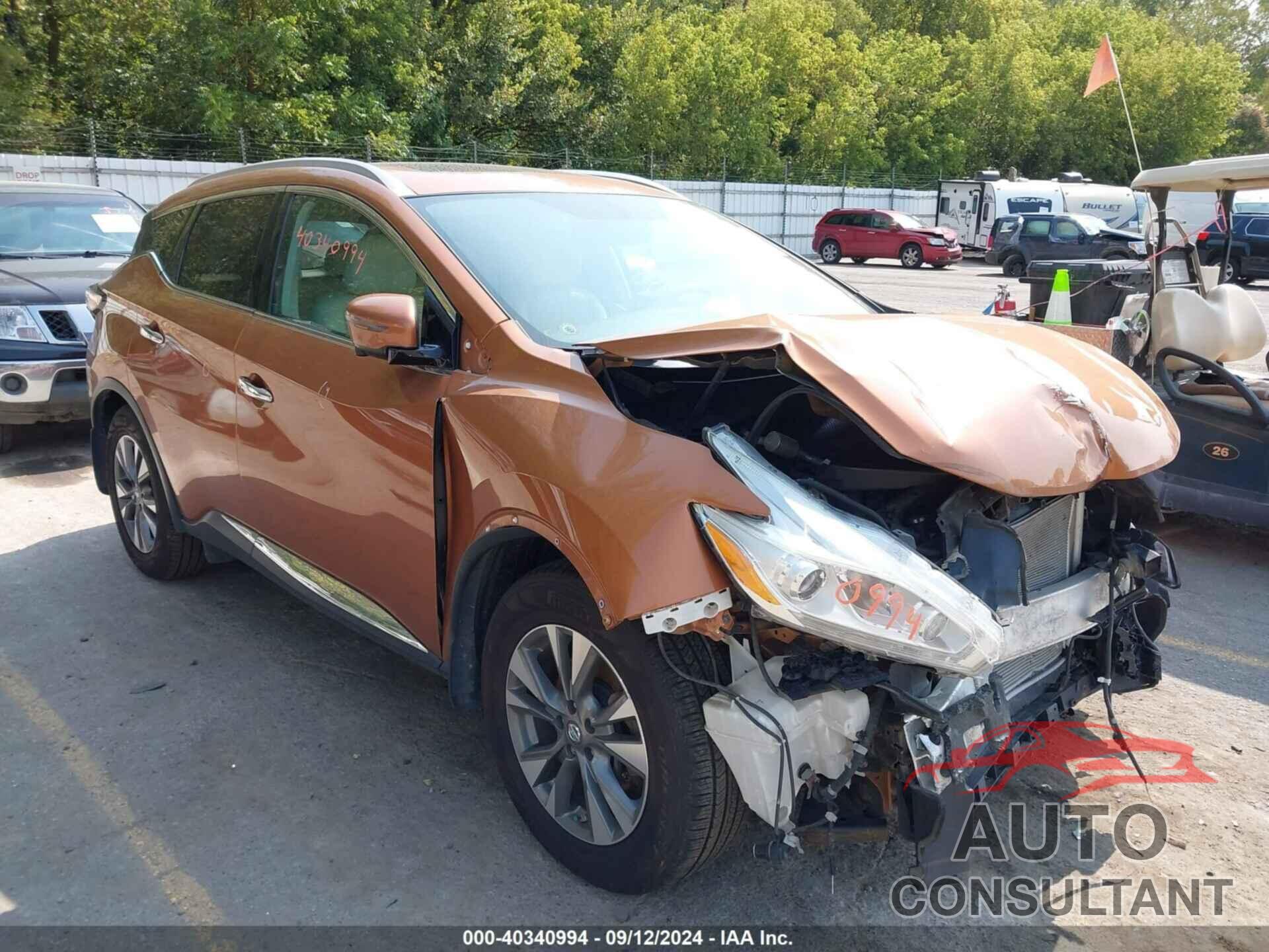 NISSAN MURANO 2017 - 5N1AZ2MH8HN119849