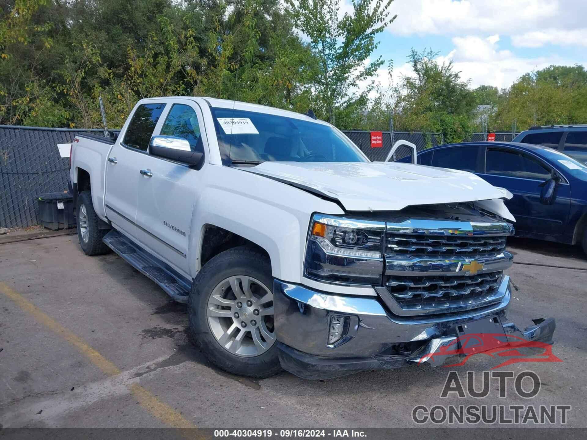 CHEVROLET SILVERADO 1500 2018 - 3GCUKSEJ5JG599256