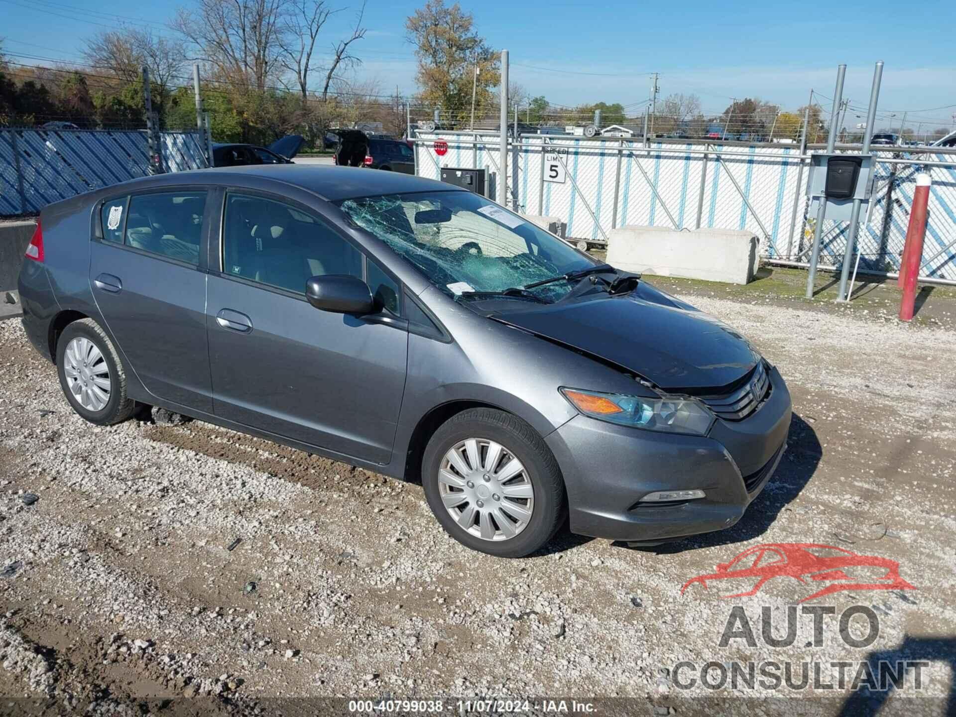 HONDA INSIGHT 2010 - JHMZE2H56AS036218