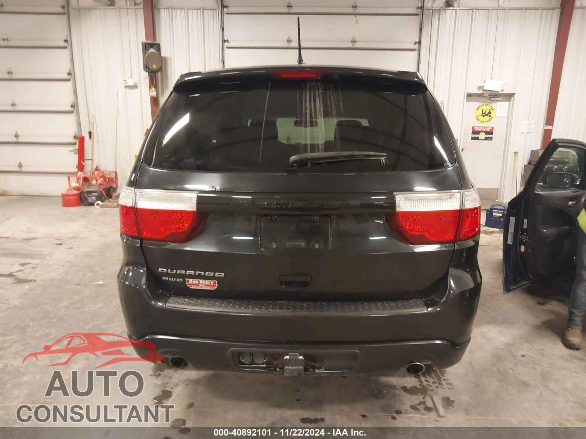 DODGE DURANGO 2013 - 1C4RDJAG9DC601490