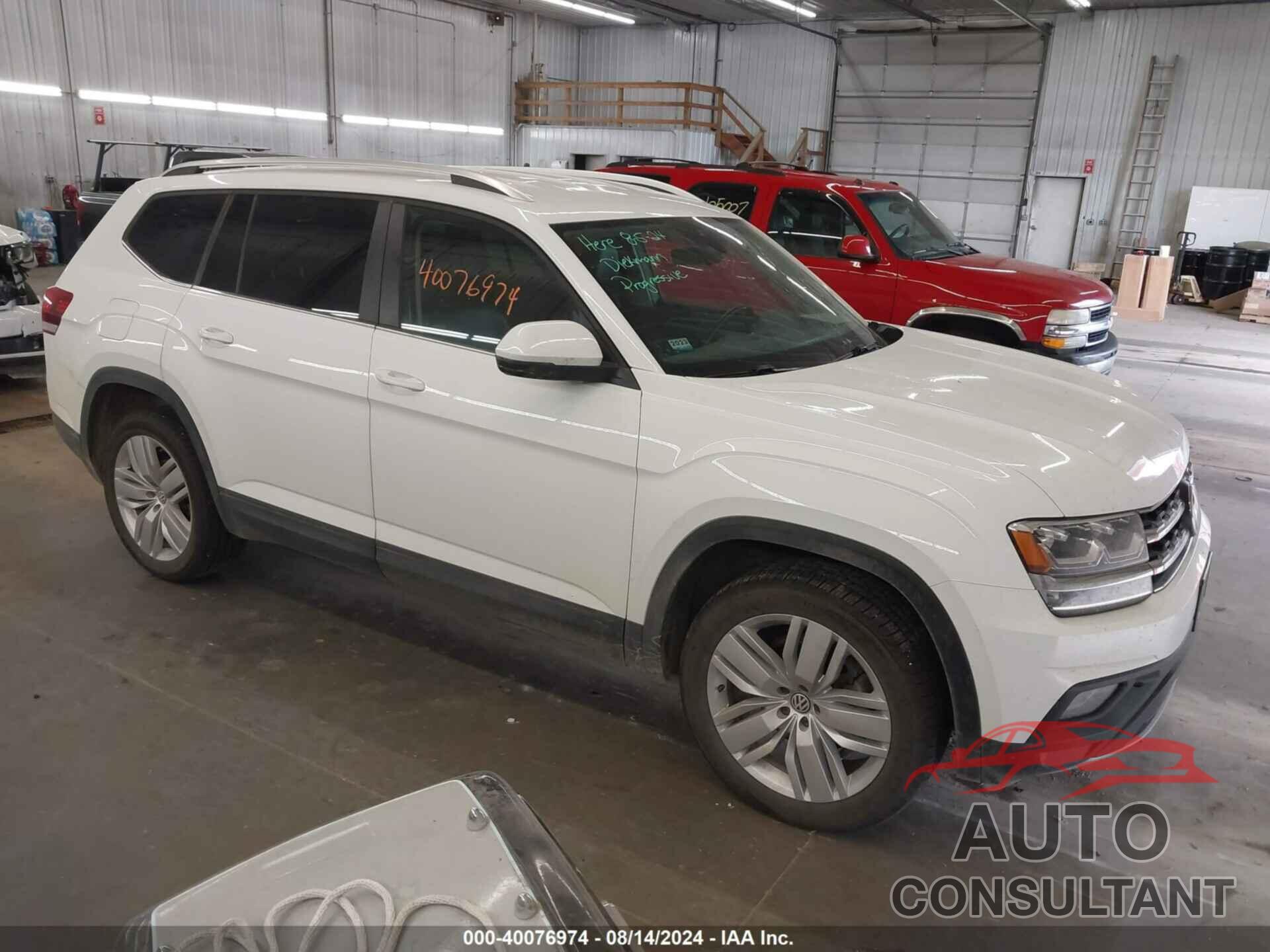 VOLKSWAGEN ATLAS 2019 - 1V2UR2CA9KC568920