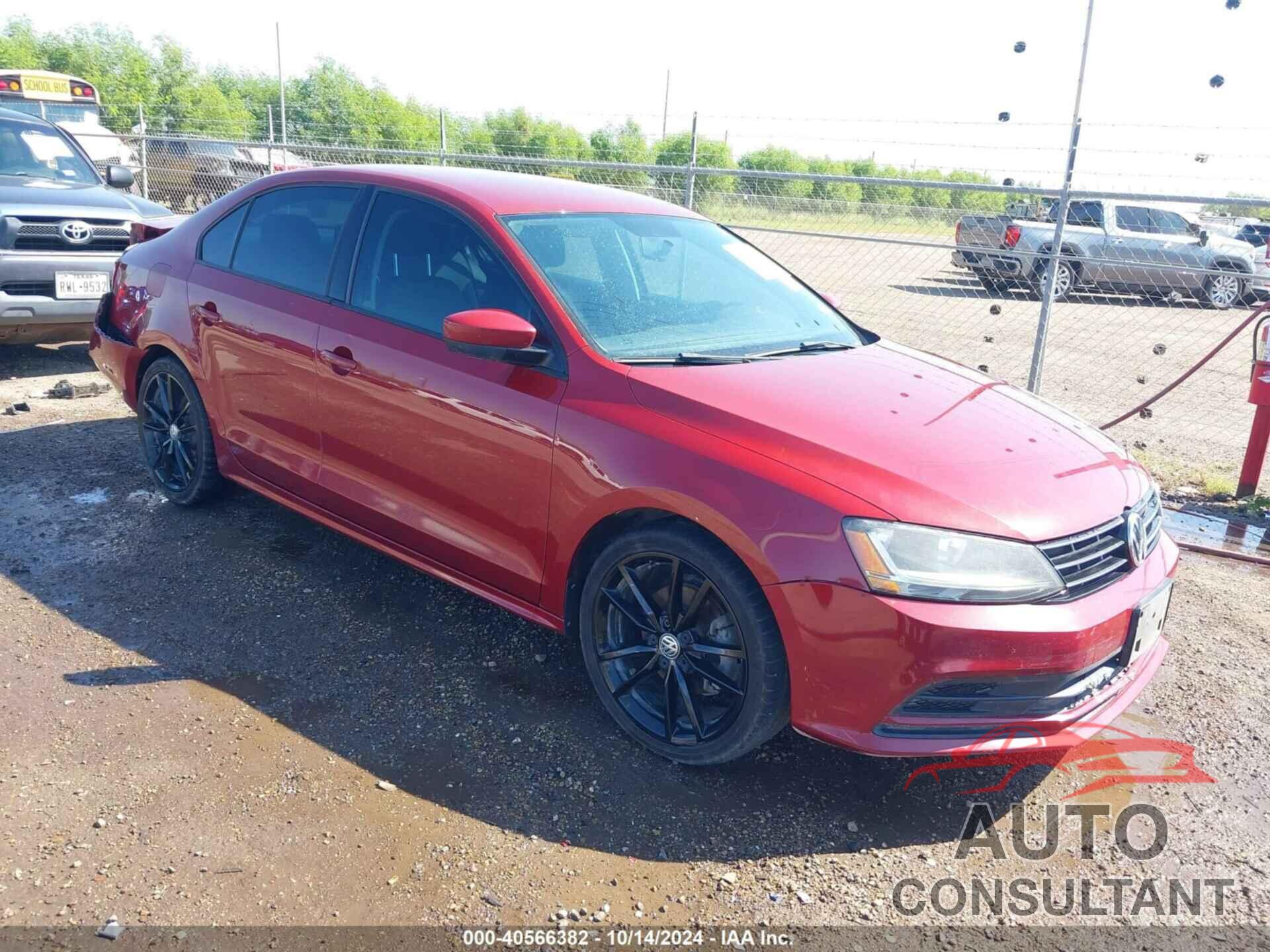 VOLKSWAGEN JETTA 2018 - 3VW2B7AJ3JM259435