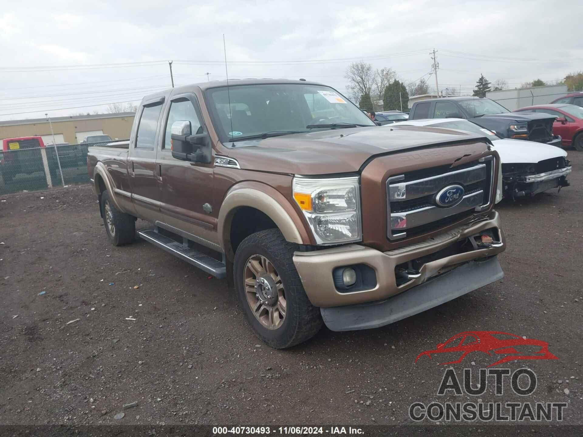 FORD F-350 2011 - 1FT8W3BT6BEA61644