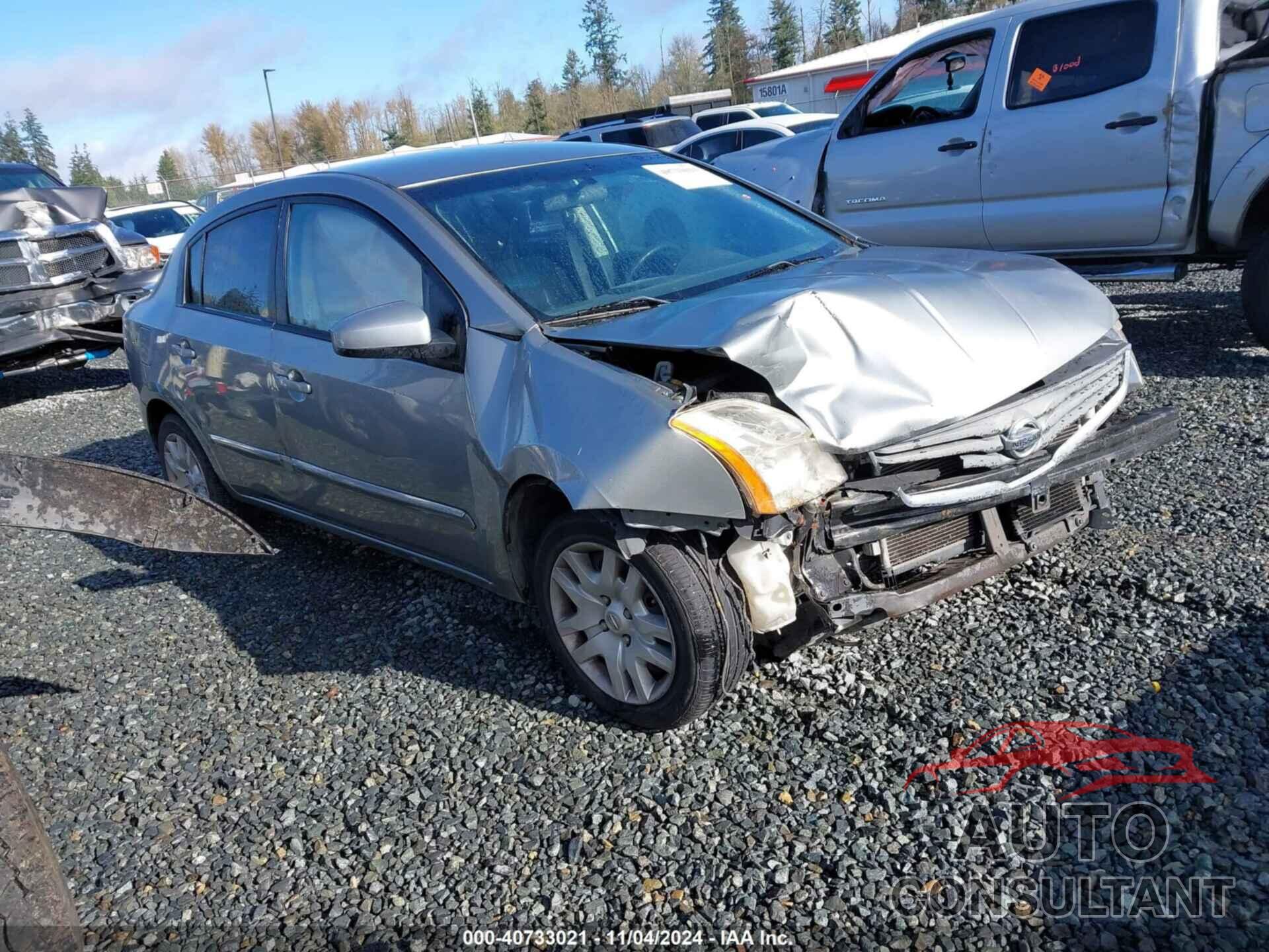 NISSAN SENTRA 2012 - 3N1AB6AP2CL744934