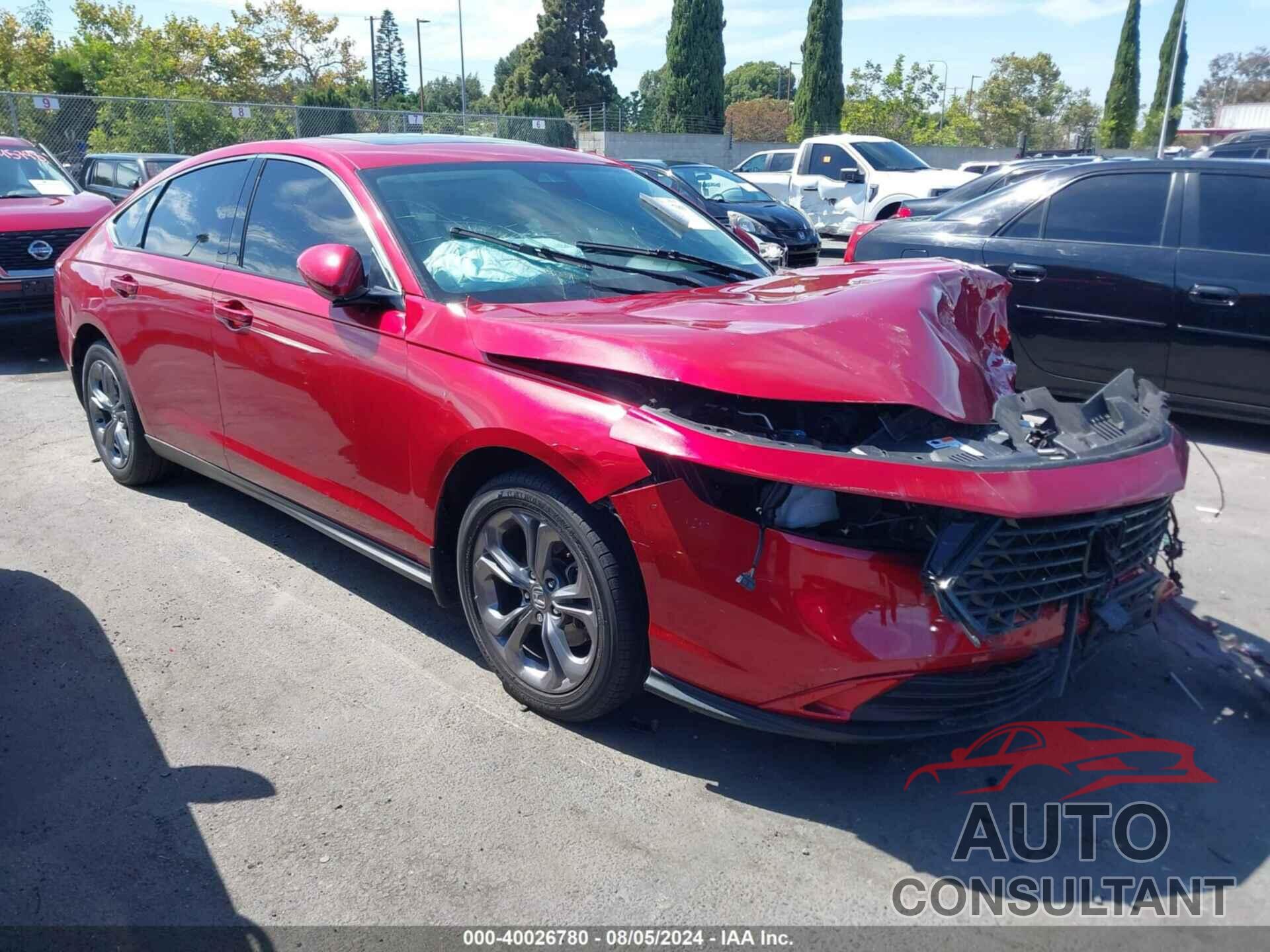 HONDA ACCORD 2023 - 1HGCY1F33PA058008