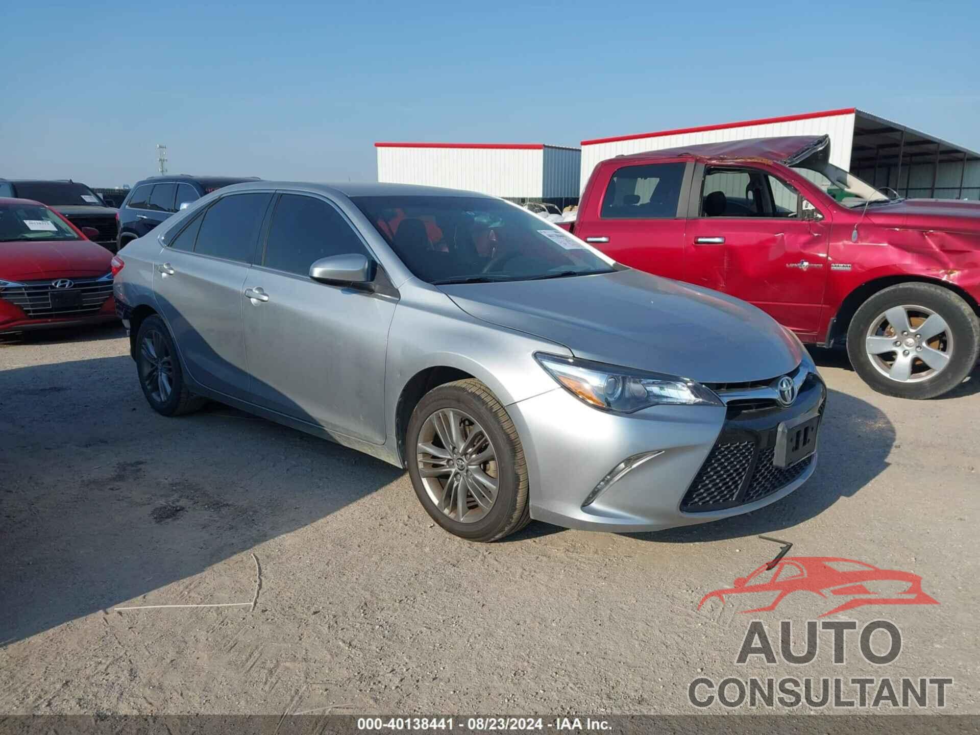 TOYOTA CAMRY 2016 - 4T1BF1FK9GU116687