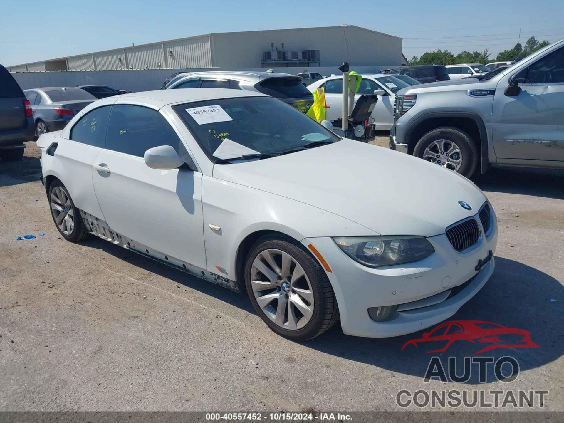 BMW 328I 2012 - WBADW3C59CE821577