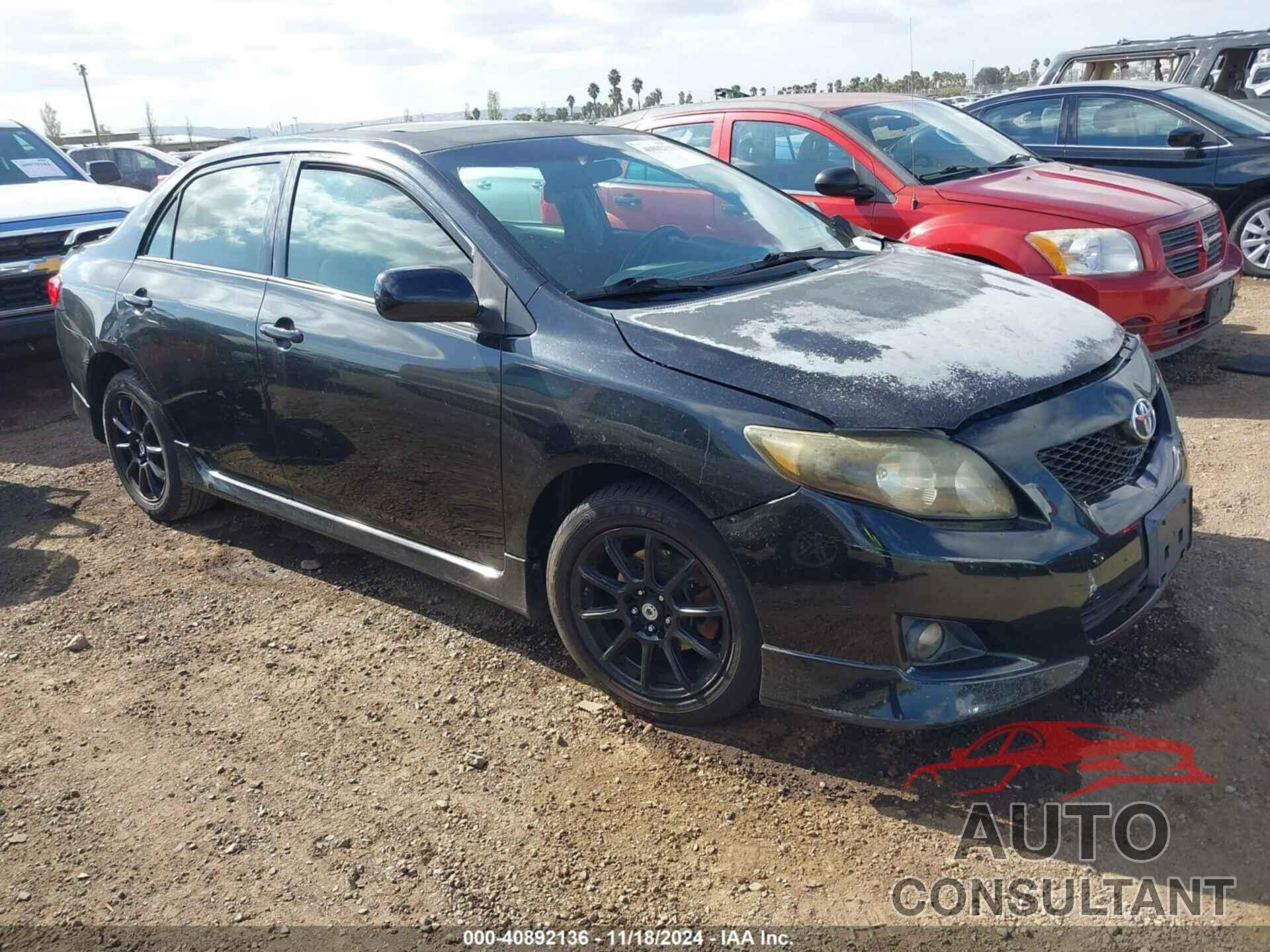TOYOTA COROLLA 2010 - 1NXBU4EE3AZ177768