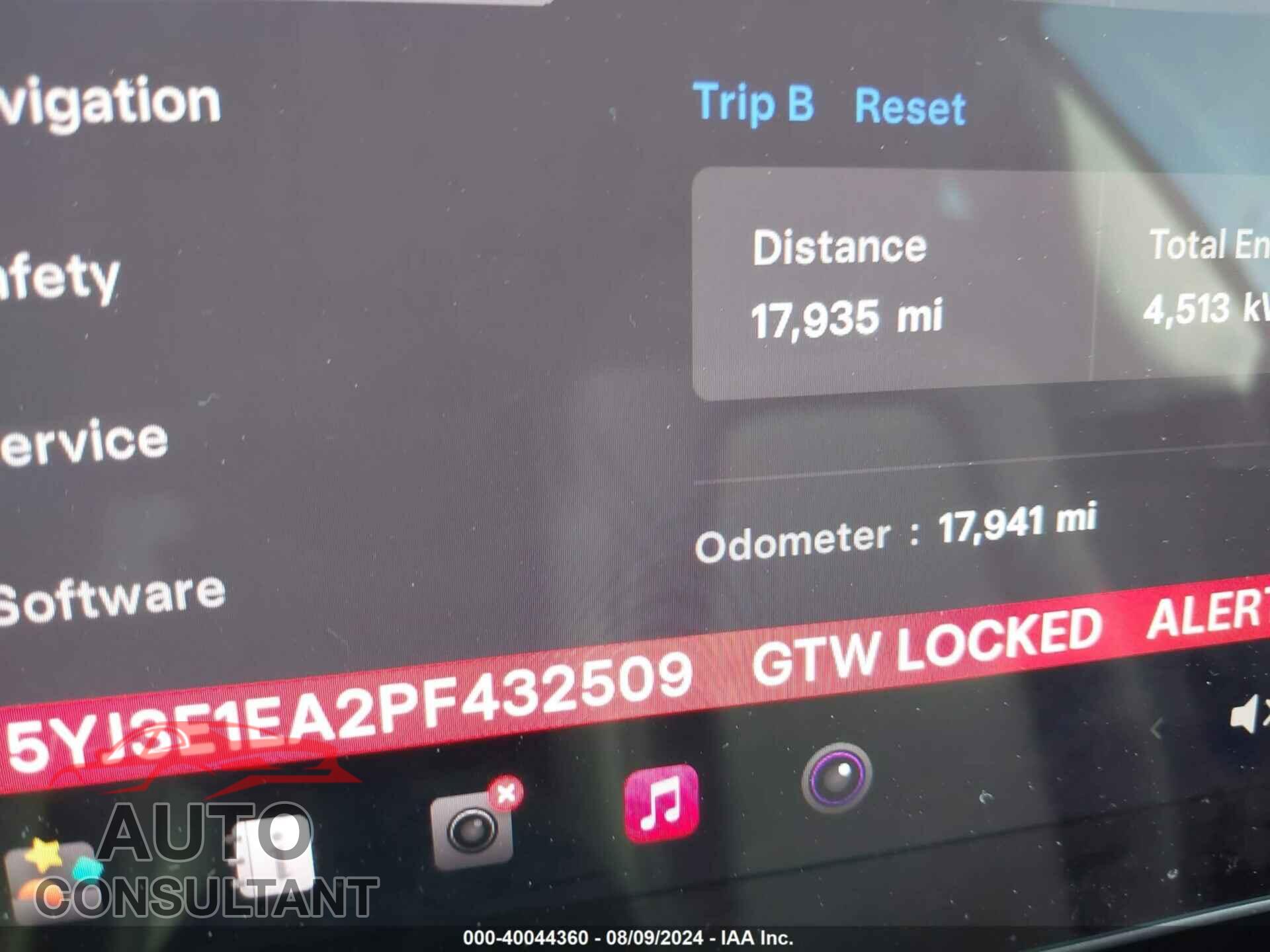 TESLA MODEL 3 2023 - 5YJ3E1EA2PF432509