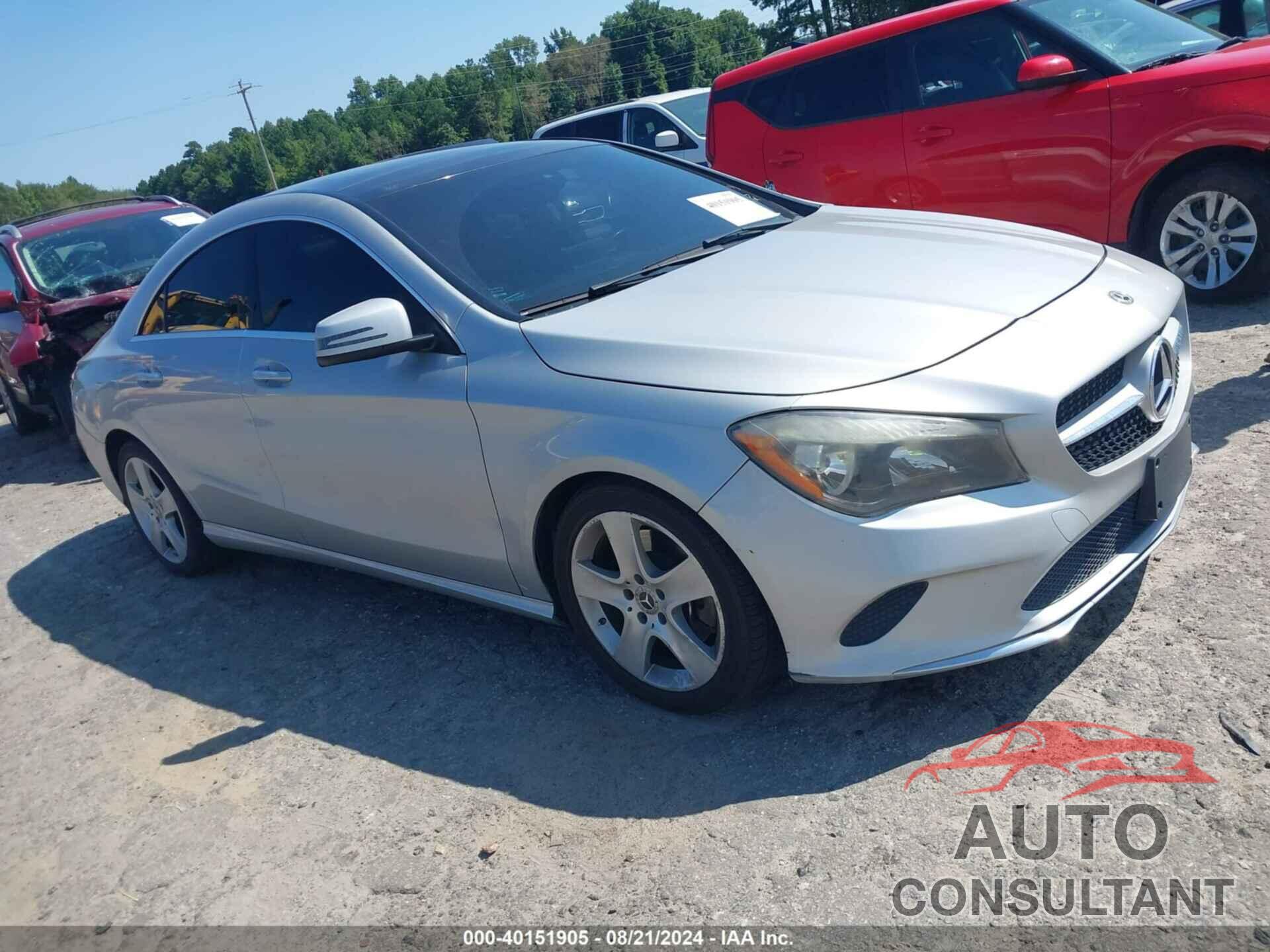 MERCEDES-BENZ CLA 250 2018 - WDDSJ4GB8JN539867