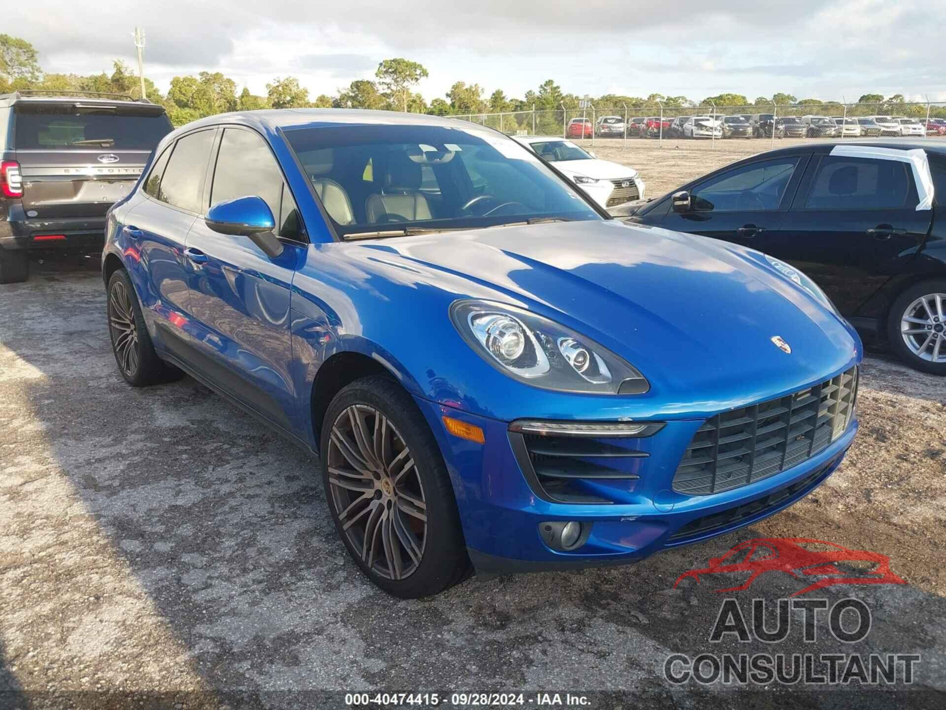 PORSCHE MACAN 2016 - WP1AB2A58GLB51986