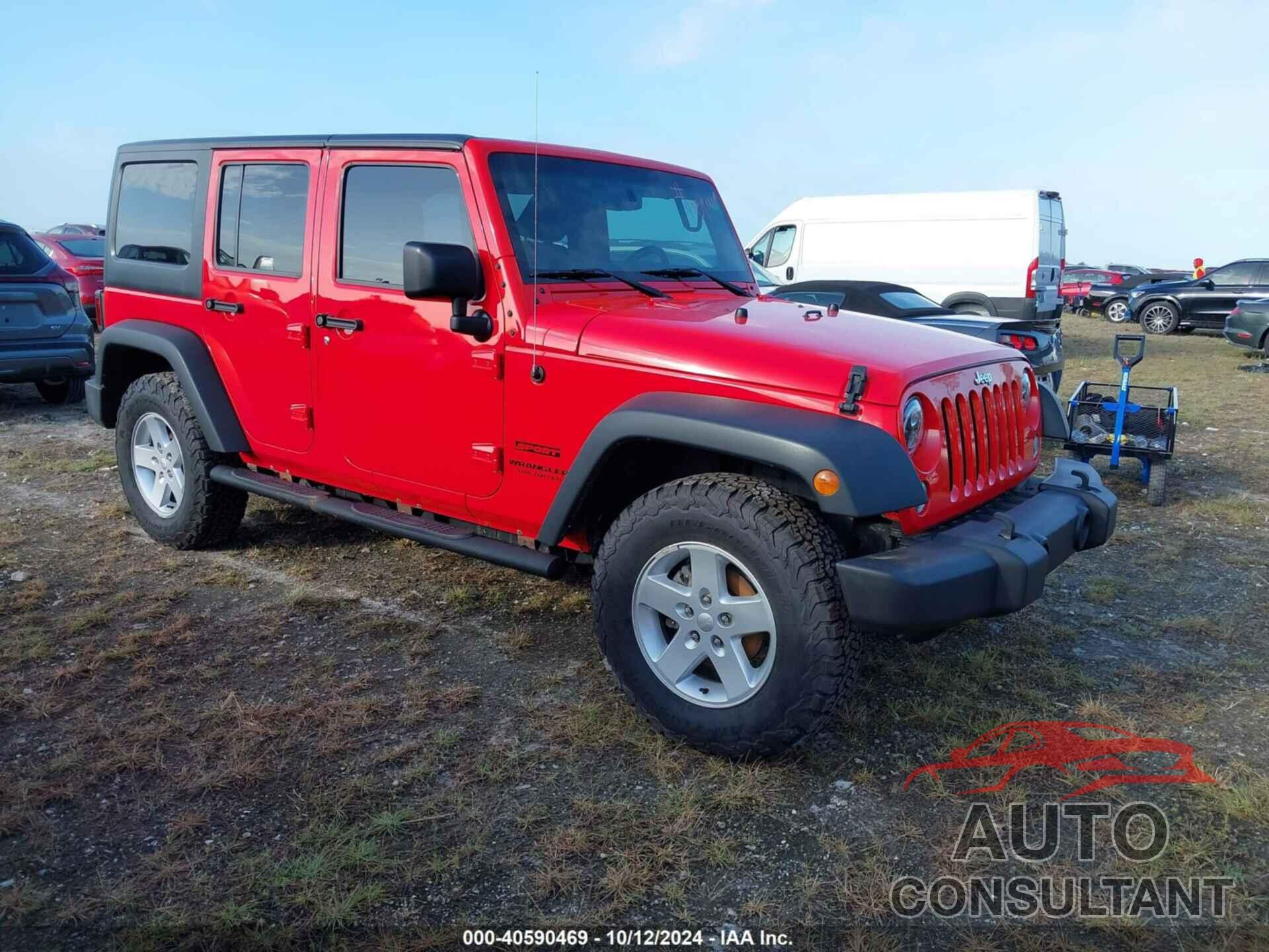 JEEP WRANGLER UNLIMITED 2016 - 1C4BJWDG1GL219686