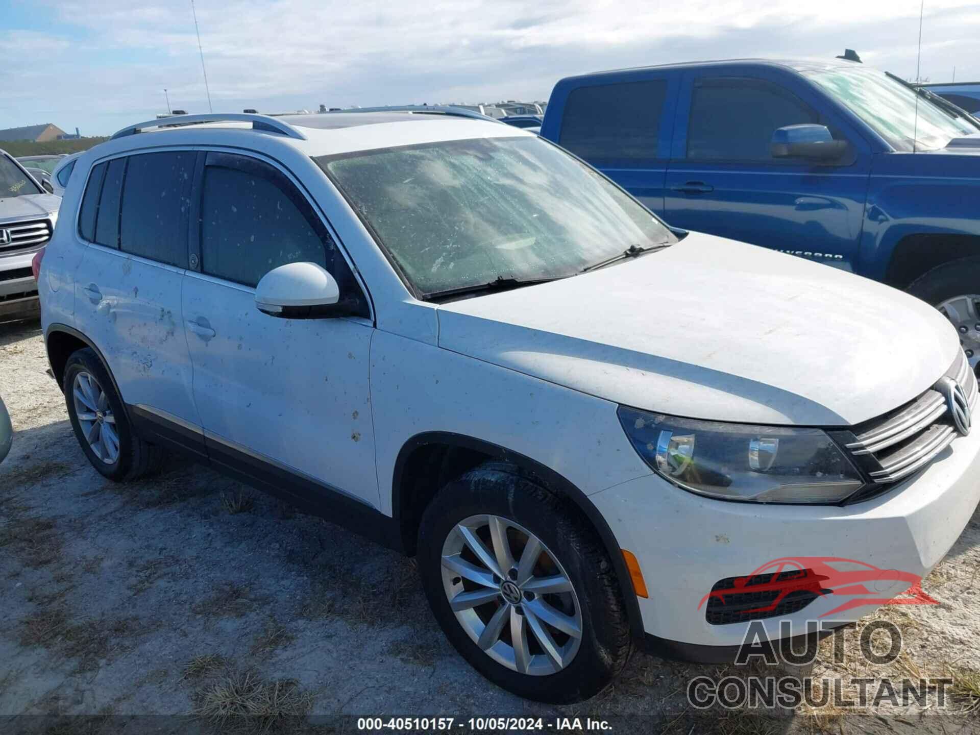 VOLKSWAGEN TIGUAN 2017 - WVGRV7AX9HK003813