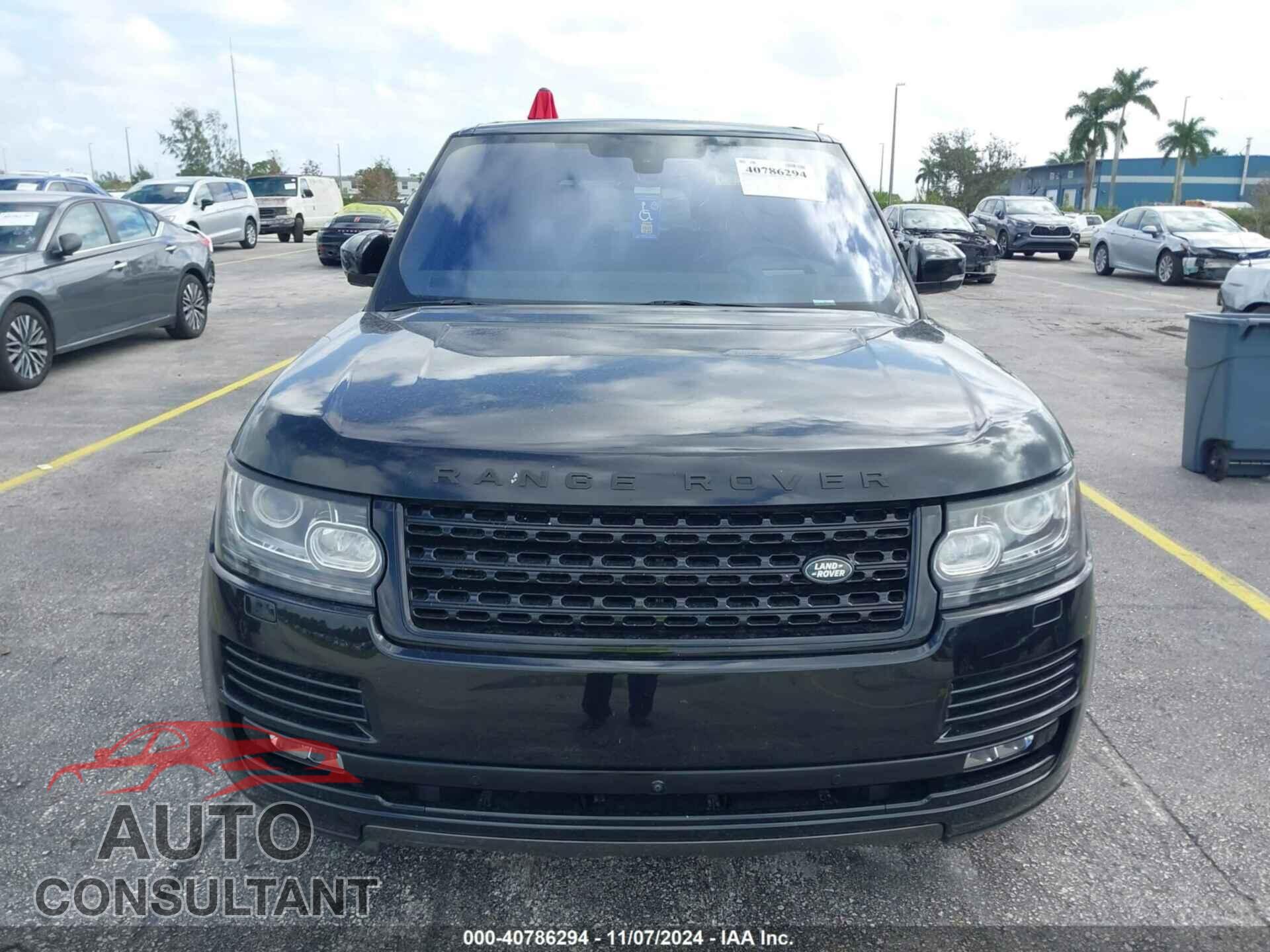 LAND ROVER RANGE ROVER 2016 - SALGS3EF8GA273532