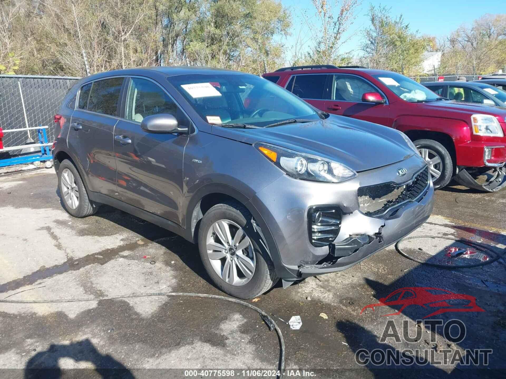 KIA SPORTAGE 2017 - KNDPMCAC6H7131336