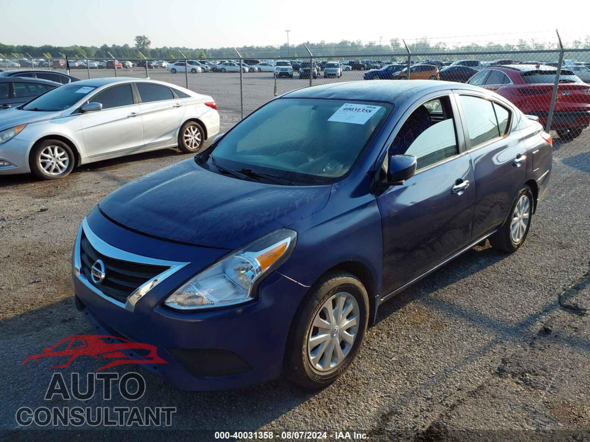 NISSAN VERSA 2019 - 3N1CN7AP3KL827227