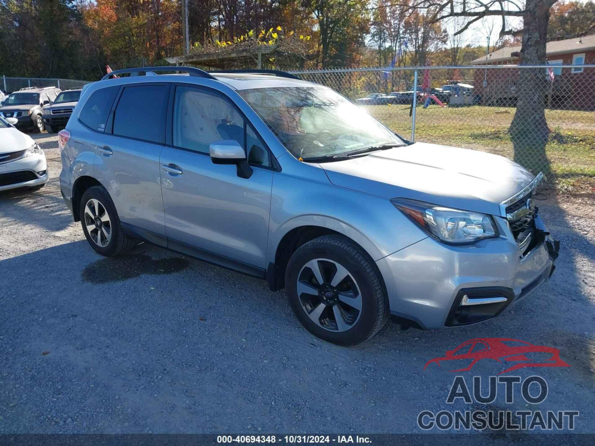 SUBARU FORESTER 2018 - JF2SJAEC8JH456976