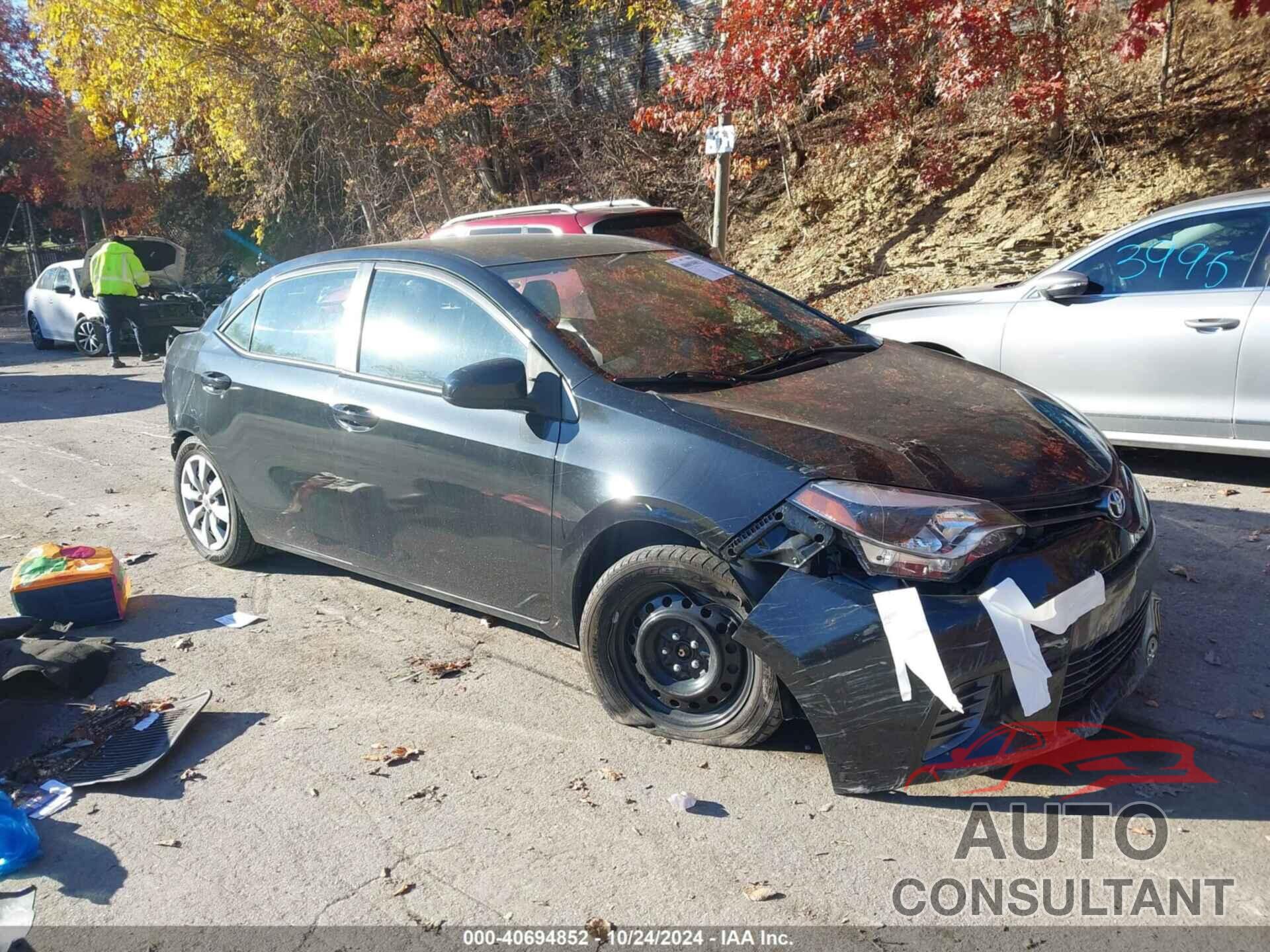 TOYOTA COROLLA 2015 - 2T1BURHE9FC450052