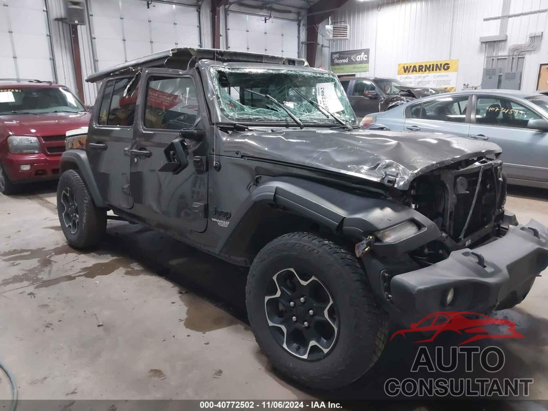 JEEP WRANGLER UNLIMITED 2021 - 1C4HJXDN6MW724339