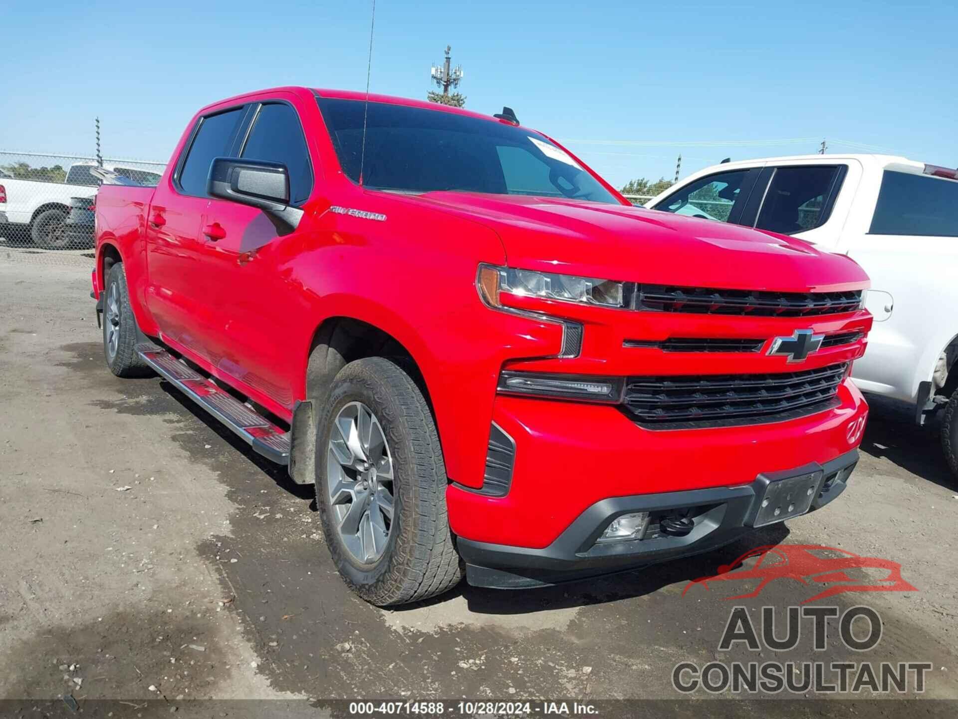 CHEVROLET SILVERADO 1500 2021 - 1GCPWDED0MZ168397