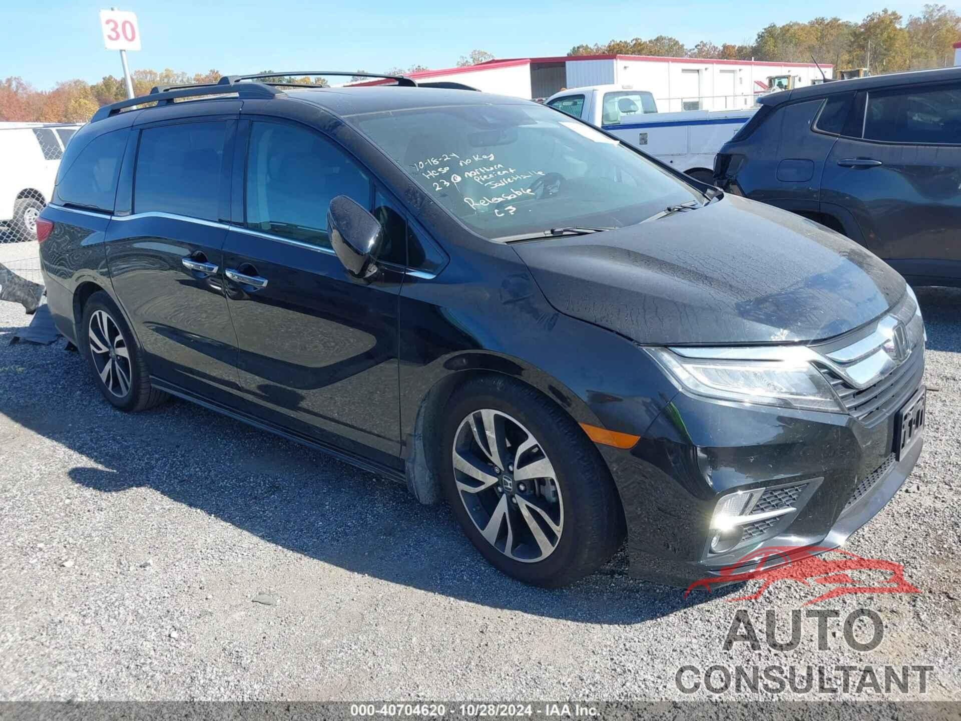 HONDA ODYSSEY 2019 - 5FNRL6H91KB057509