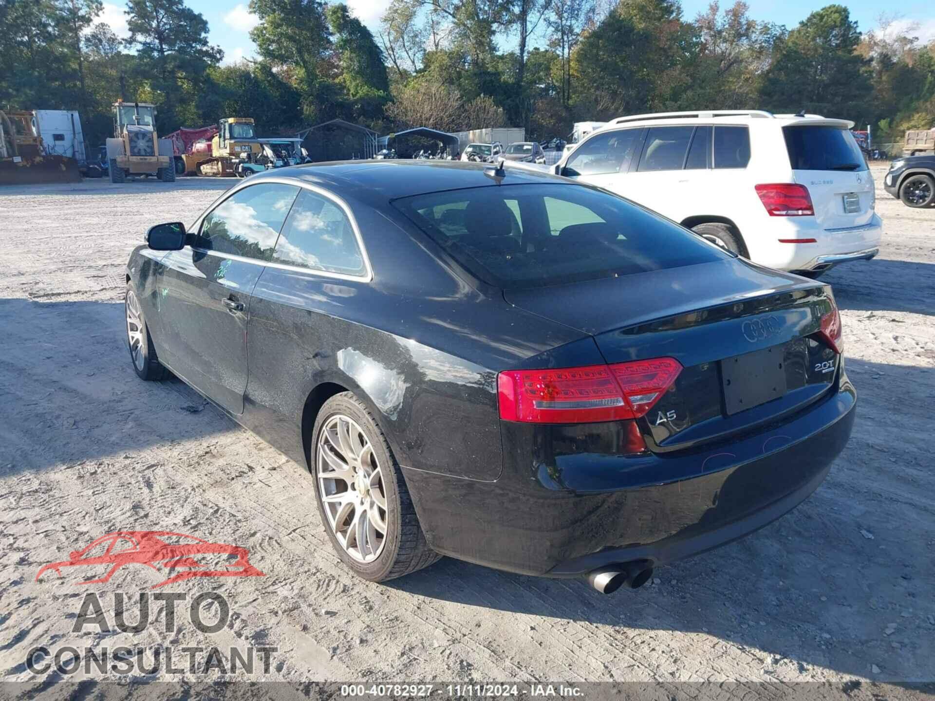 AUDI A5 2010 - WAURFAFR2AA078385