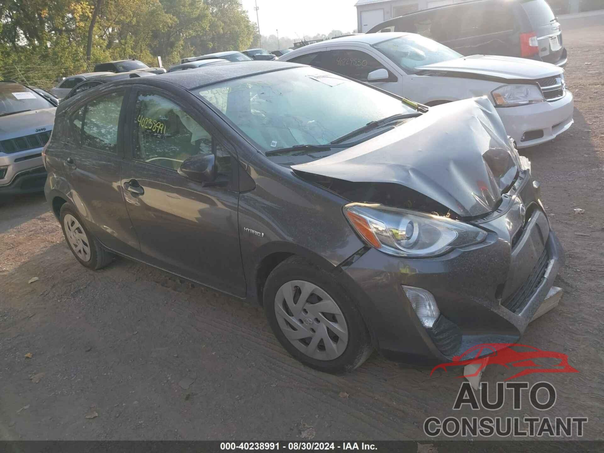 TOYOTA PRIUS C 2016 - JTDKDTB3XG1137022