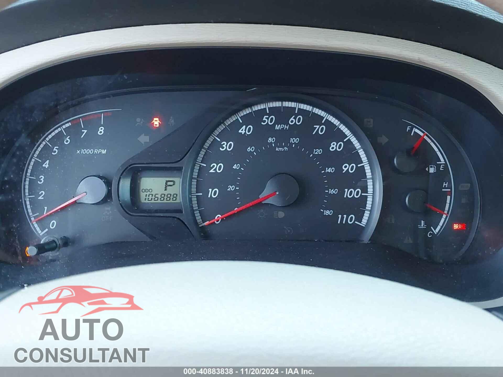 TOYOTA SIENNA 2012 - 5TDKK3DC2CS191575