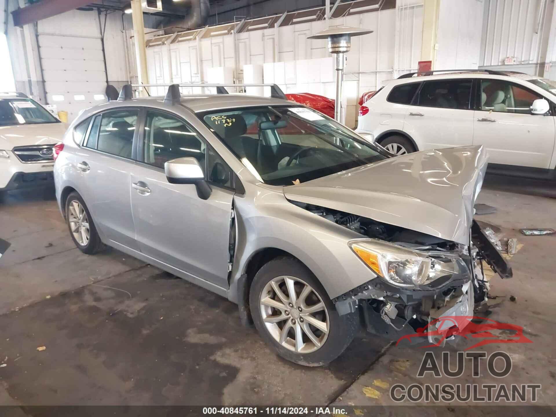 SUBARU IMPREZA 2014 - JF1GPAC67E8275119