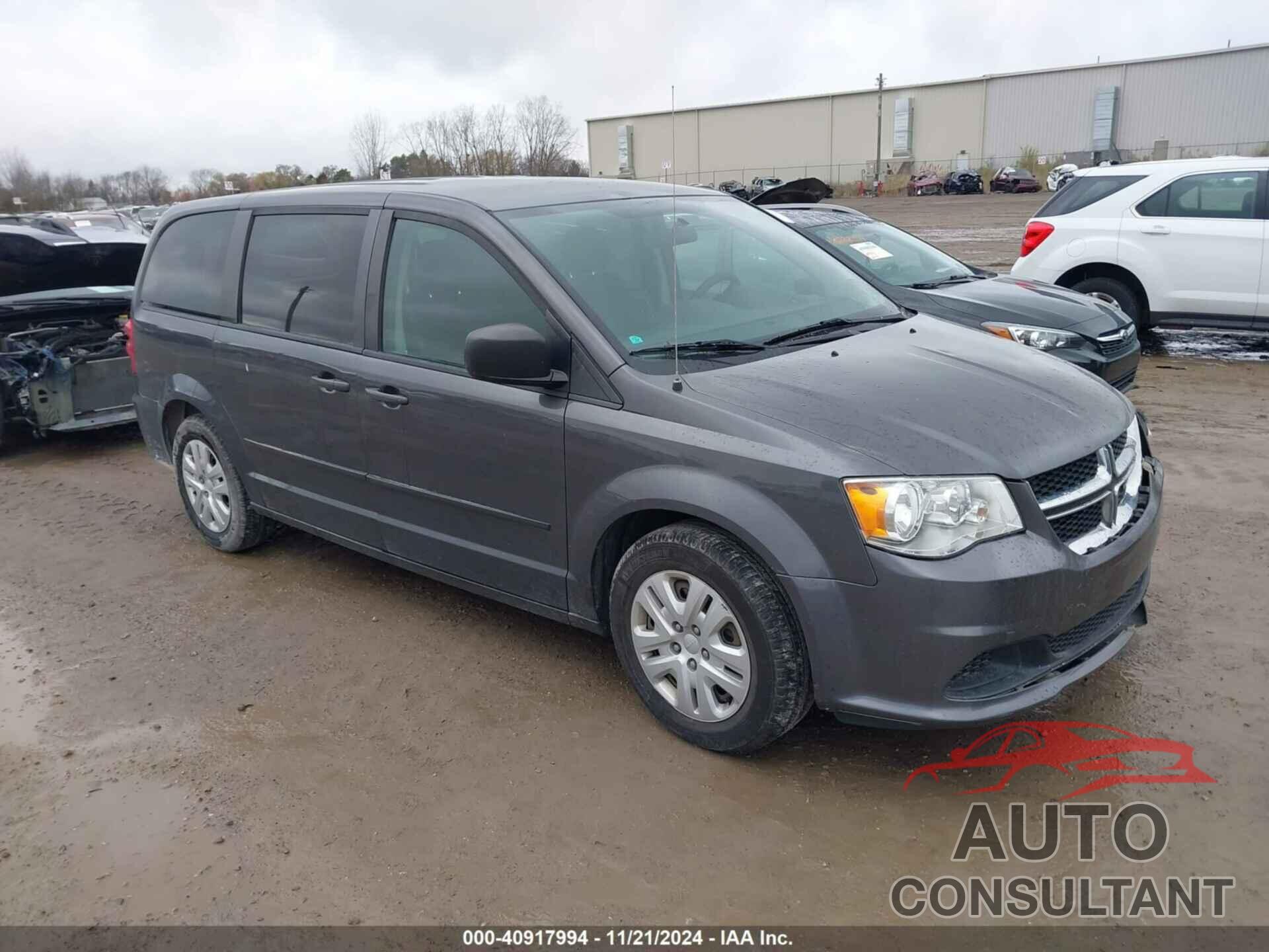 DODGE GRAND CARAVAN 2017 - 2C4RDGBG9HR641048