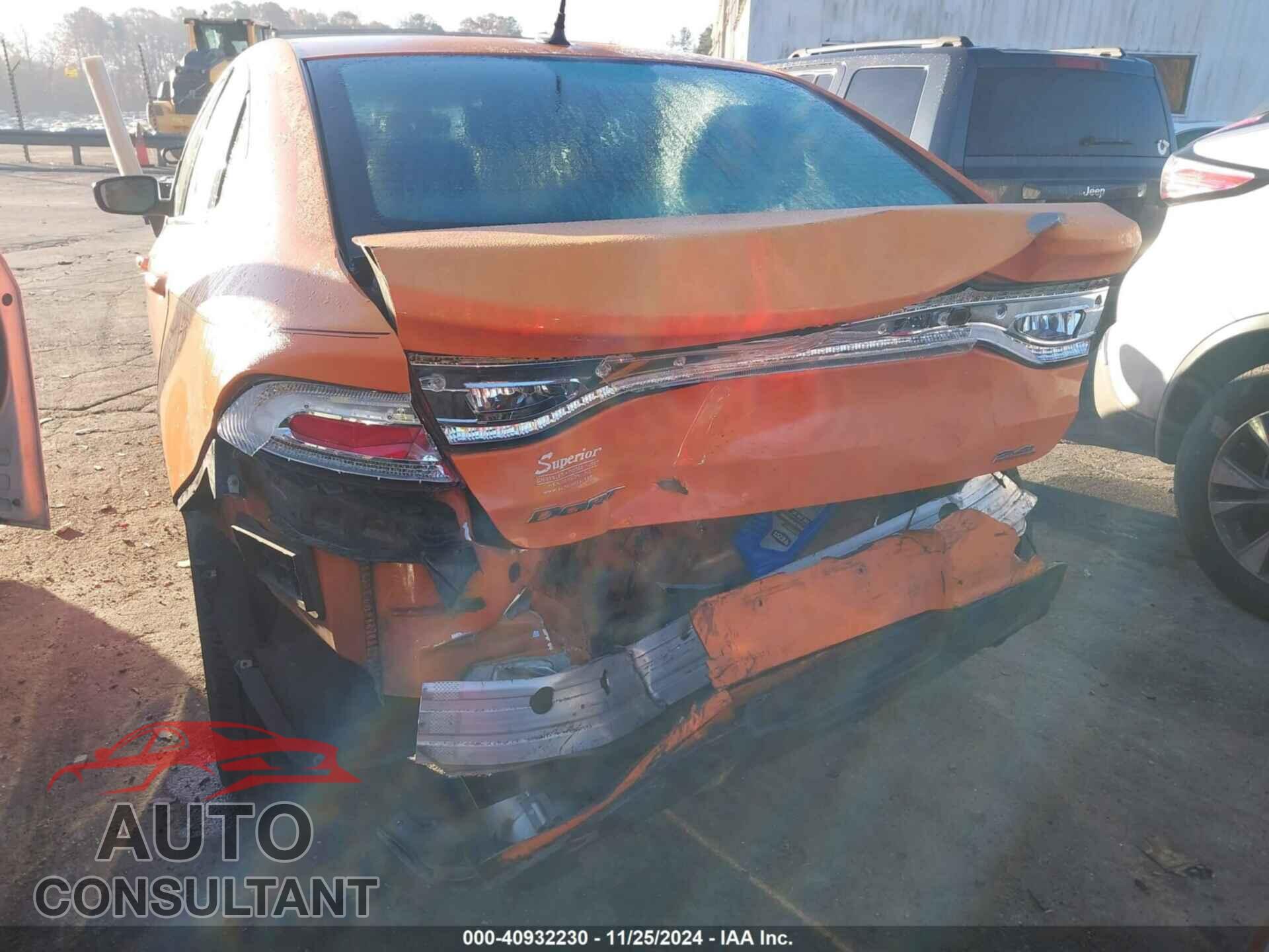 DODGE DART 2014 - 1C3CDFBB4ED791804