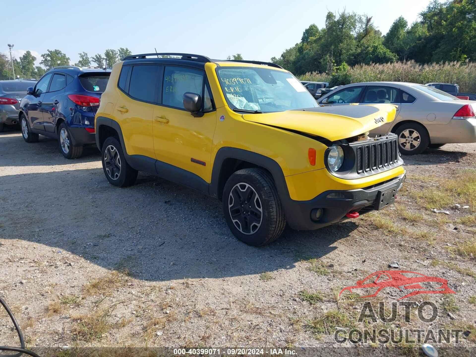 JEEP RENEGADE 2016 - ZACCJBCTXGPE13060