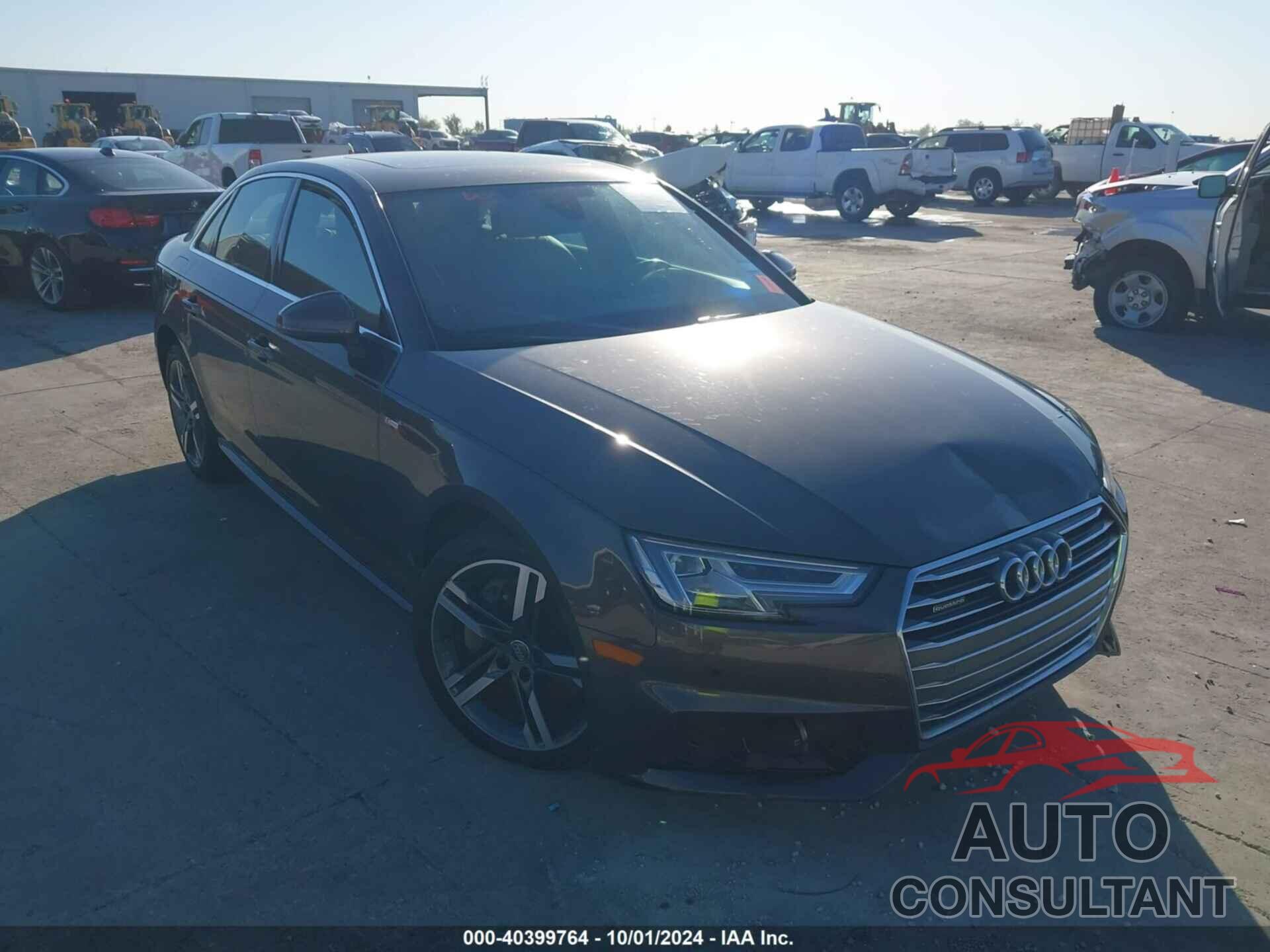 AUDI A4 2017 - WAUENAF46HN071464