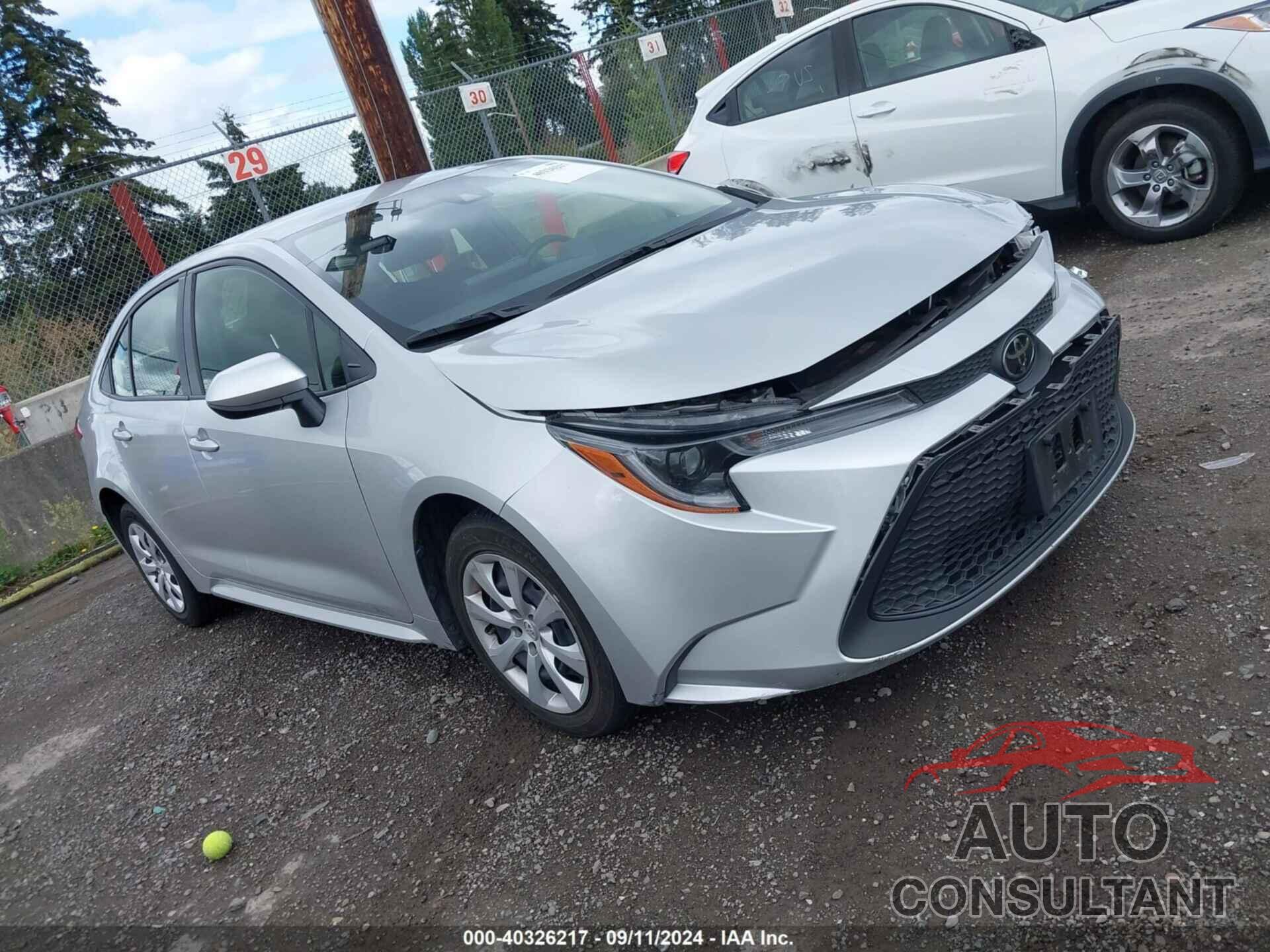TOYOTA COROLLA 2022 - JTDEPMAE6NJ220327