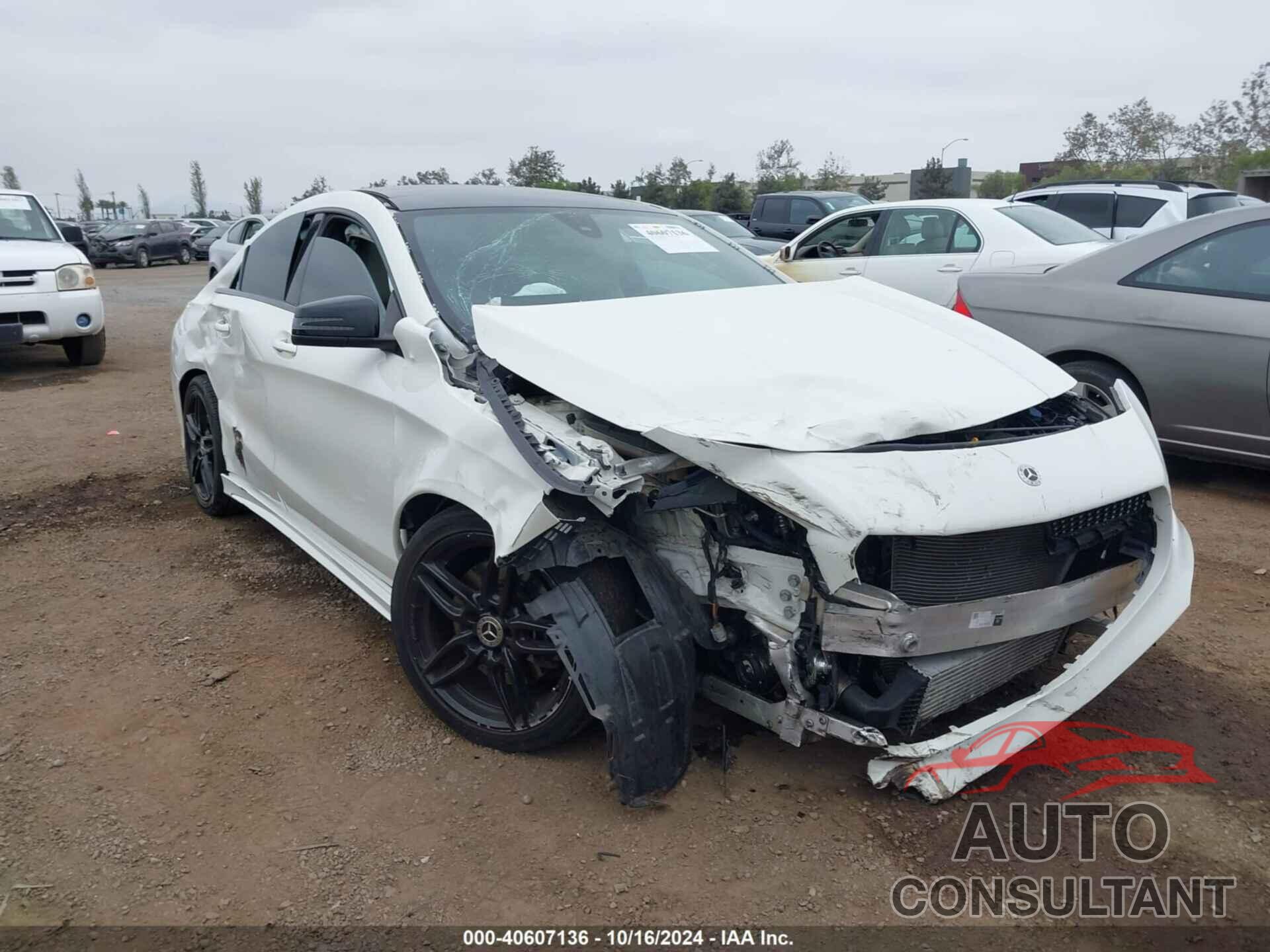 MERCEDES-BENZ CLA 250 2018 - WDDSJ4EB3JN548303