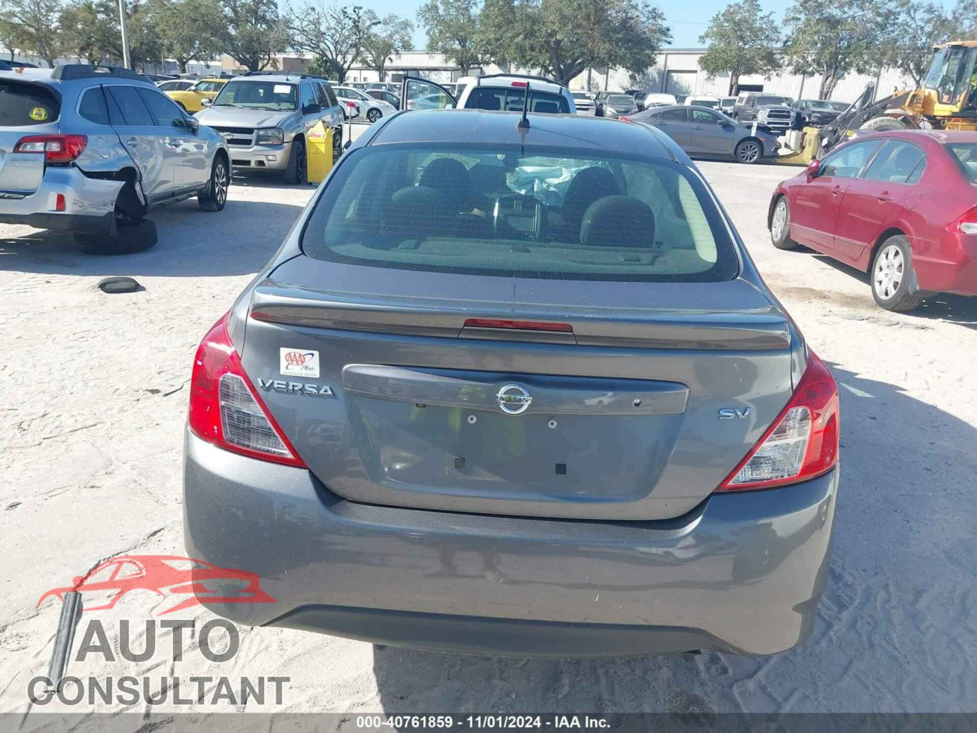 NISSAN VERSA 2019 - 3N1CN7AP3KL845307