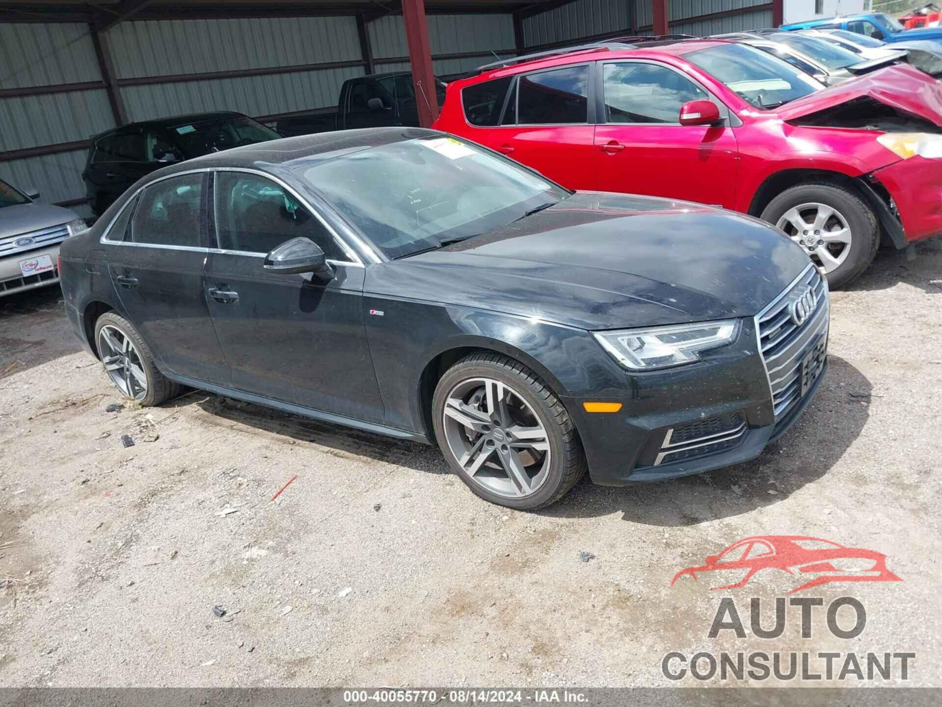 AUDI A4 2017 - WAUENAF45HN005861