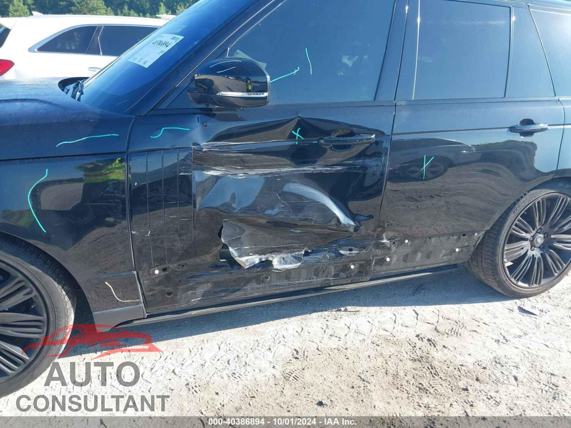 LAND ROVER RANGE ROVER 2020 - SALGS2SE9LA569787
