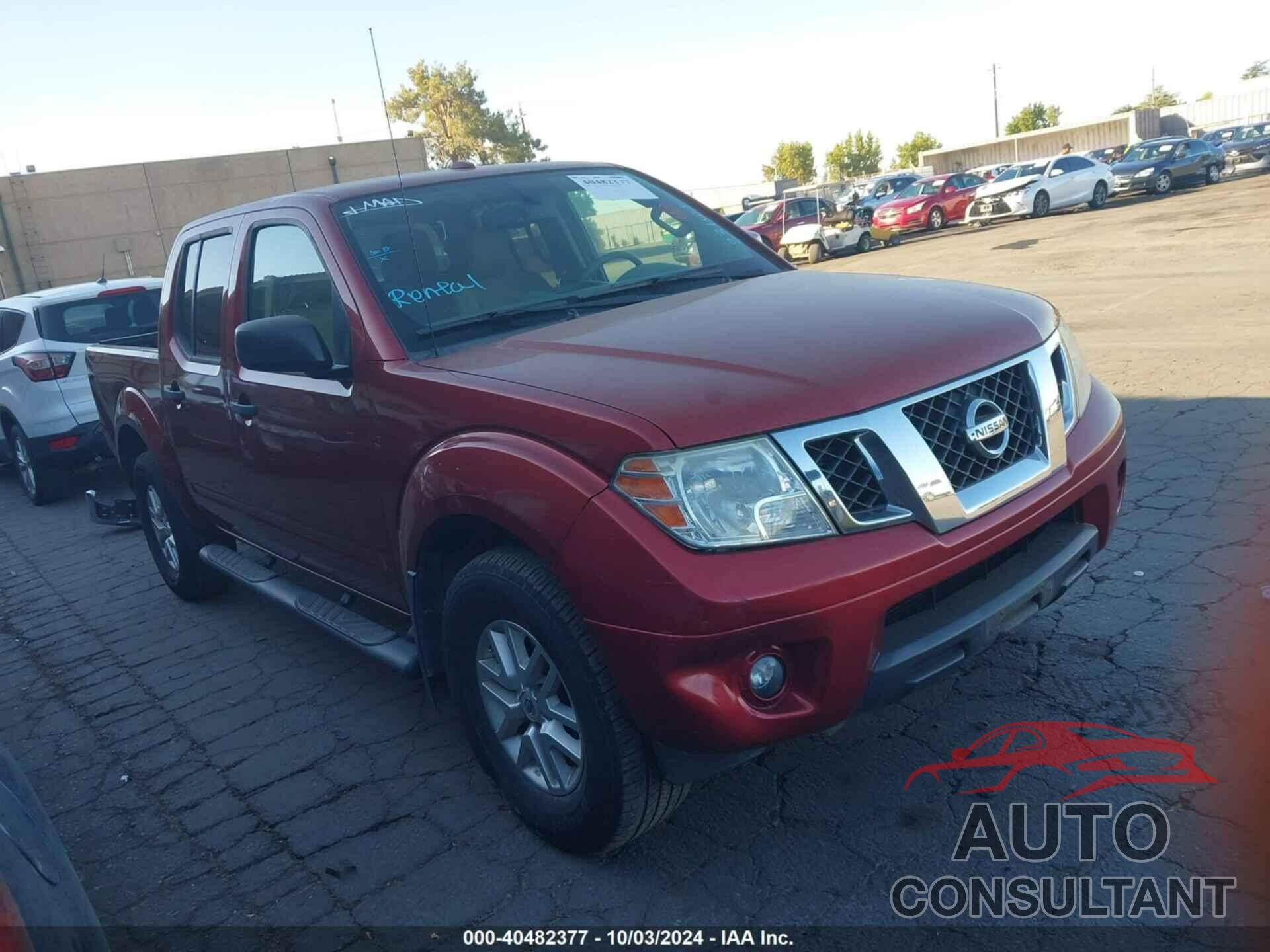 NISSAN FRONTIER 2016 - 1N6AD0EVXGN748875