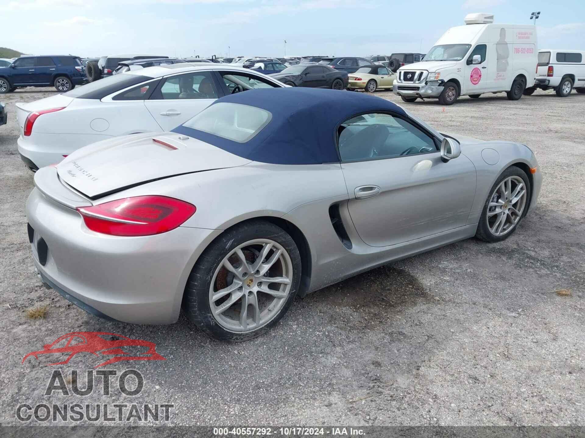 PORSCHE BOXSTER 2013 - WP0CA2A88DS113862
