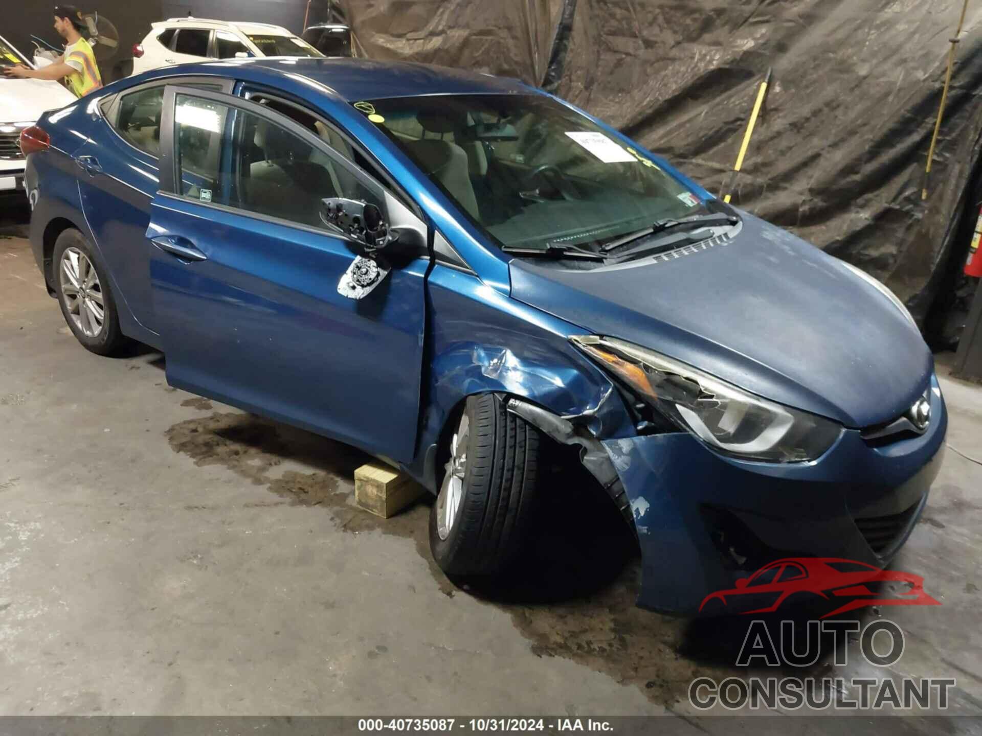 HYUNDAI ELANTRA 2015 - KMHDH4AE4FU447164